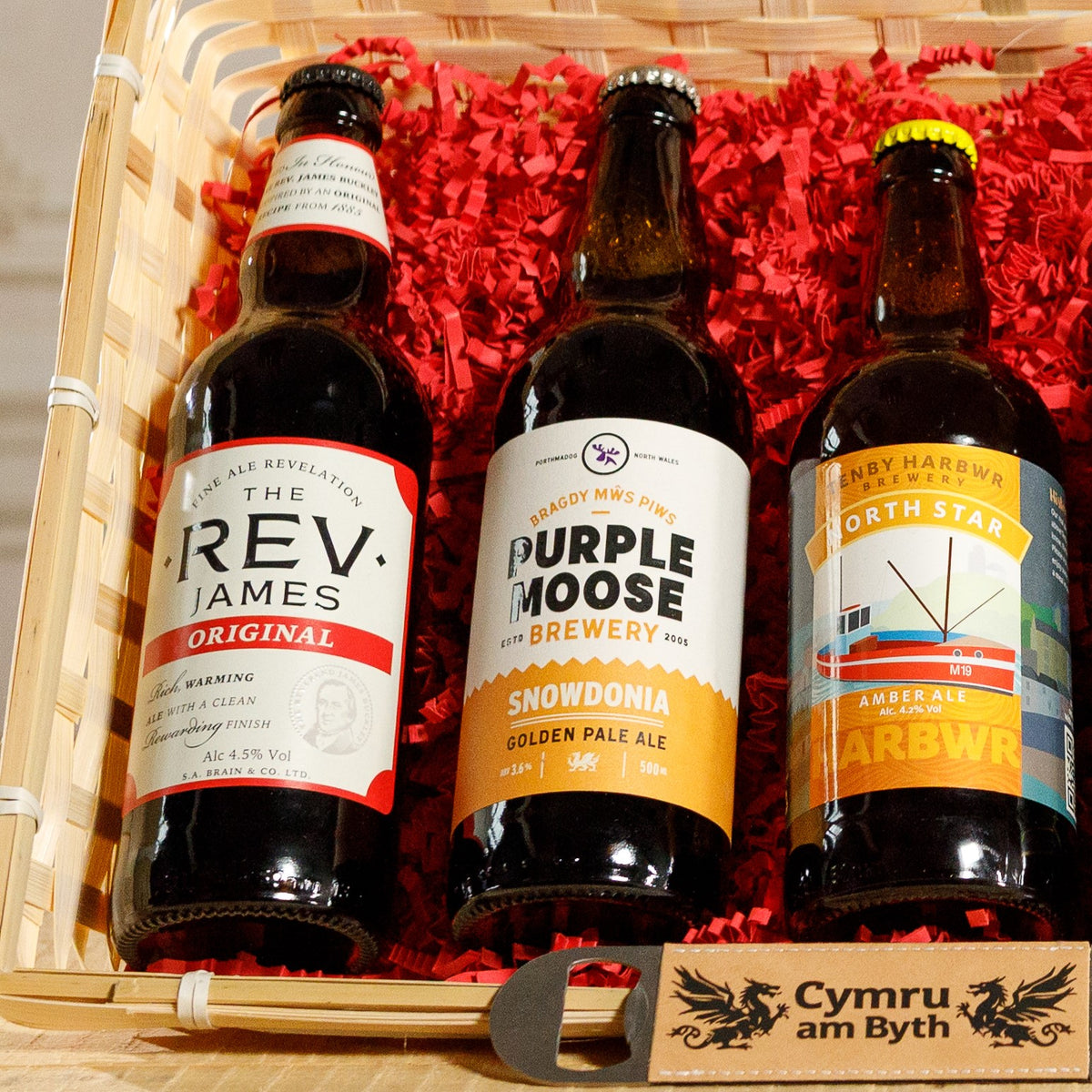 Welsh Hamper - Taste of Wales Ale Gift Hamper Food & Drink Gift Set