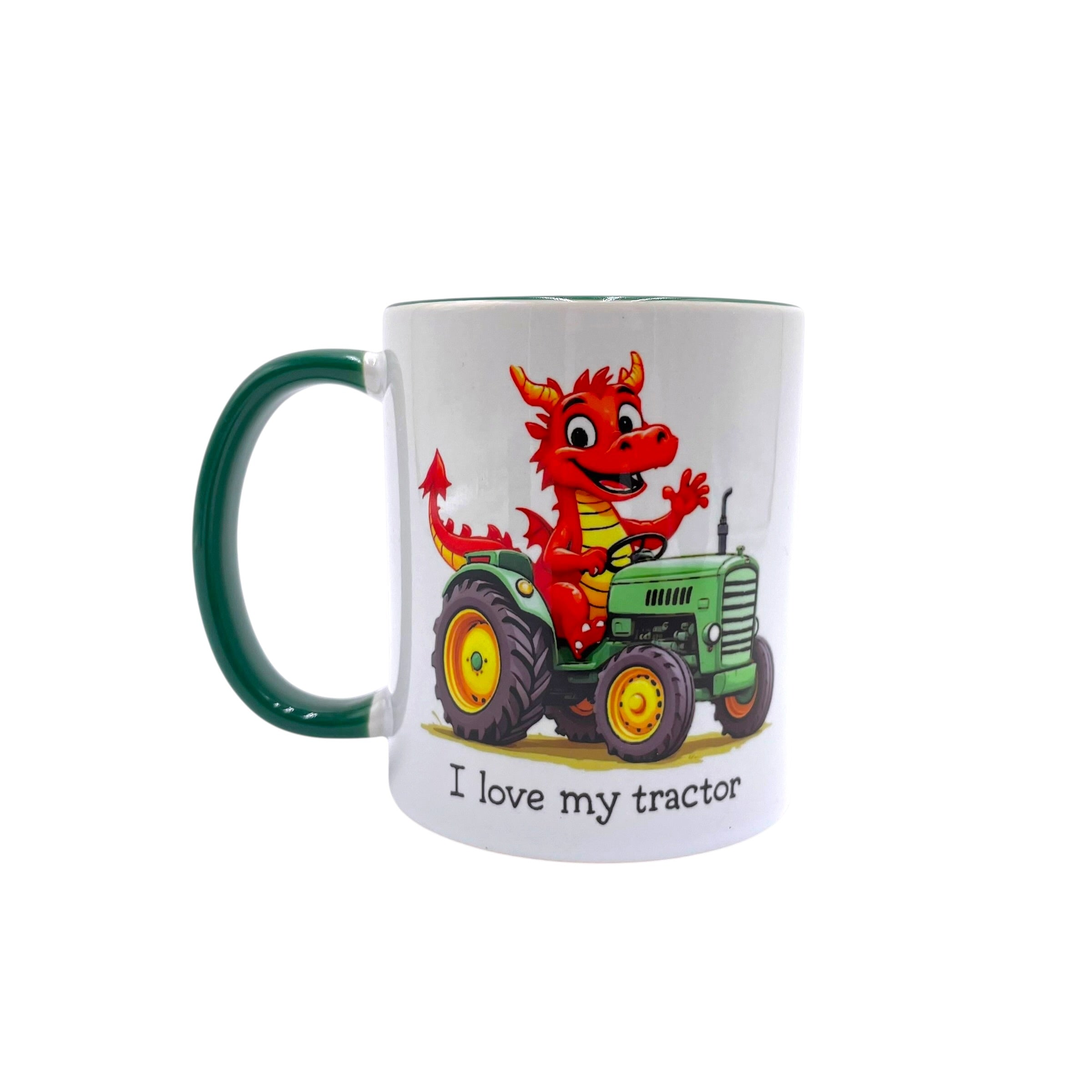 I Love My Tractor - Happy Dragon Mug