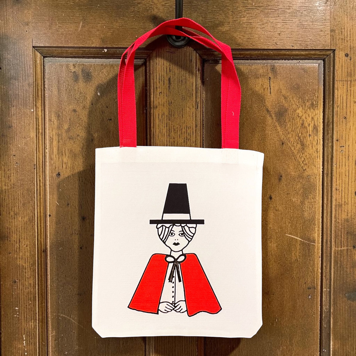 Welsh Lady Icon Tote Bag - Welsh National Costume Portrait and Gift