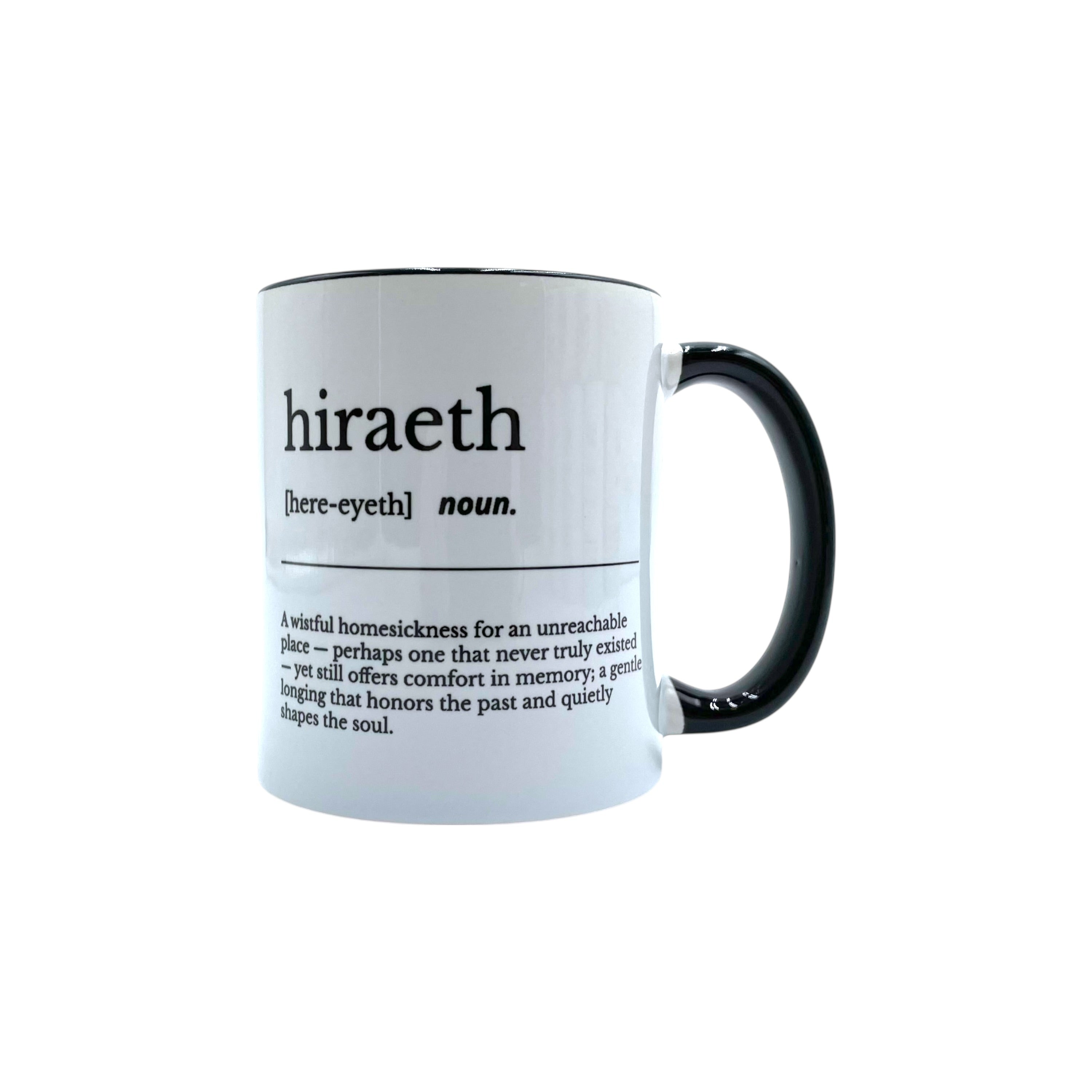 Hiraeth - Noun Descriptive Mug