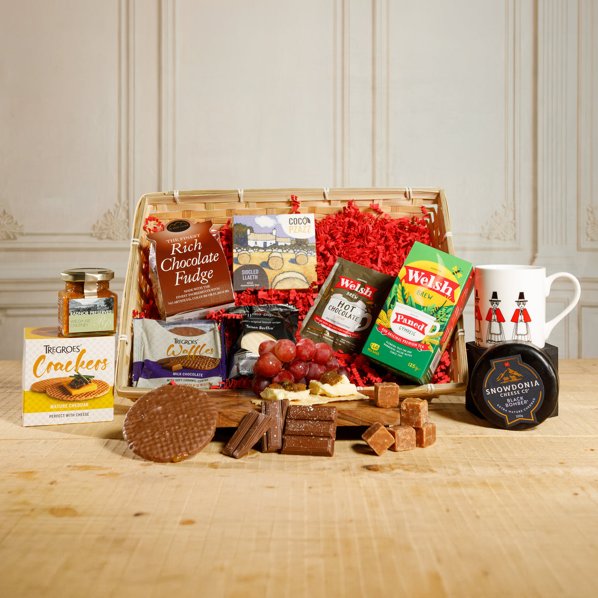 Welsh Hamper - Cheese & Chocolate Gift Set Food & Drink Gift Set