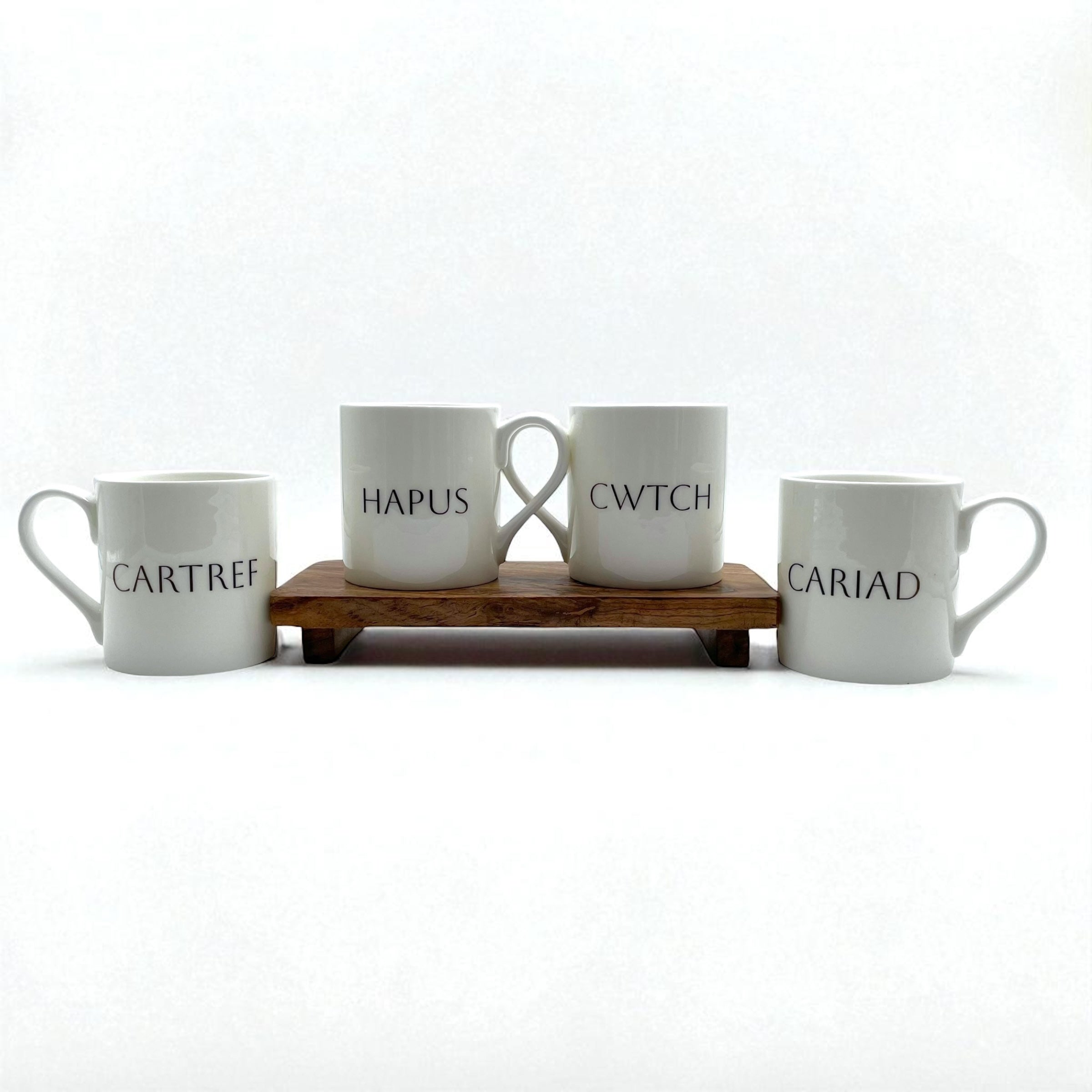 The Love Noun Bone China Mug Set