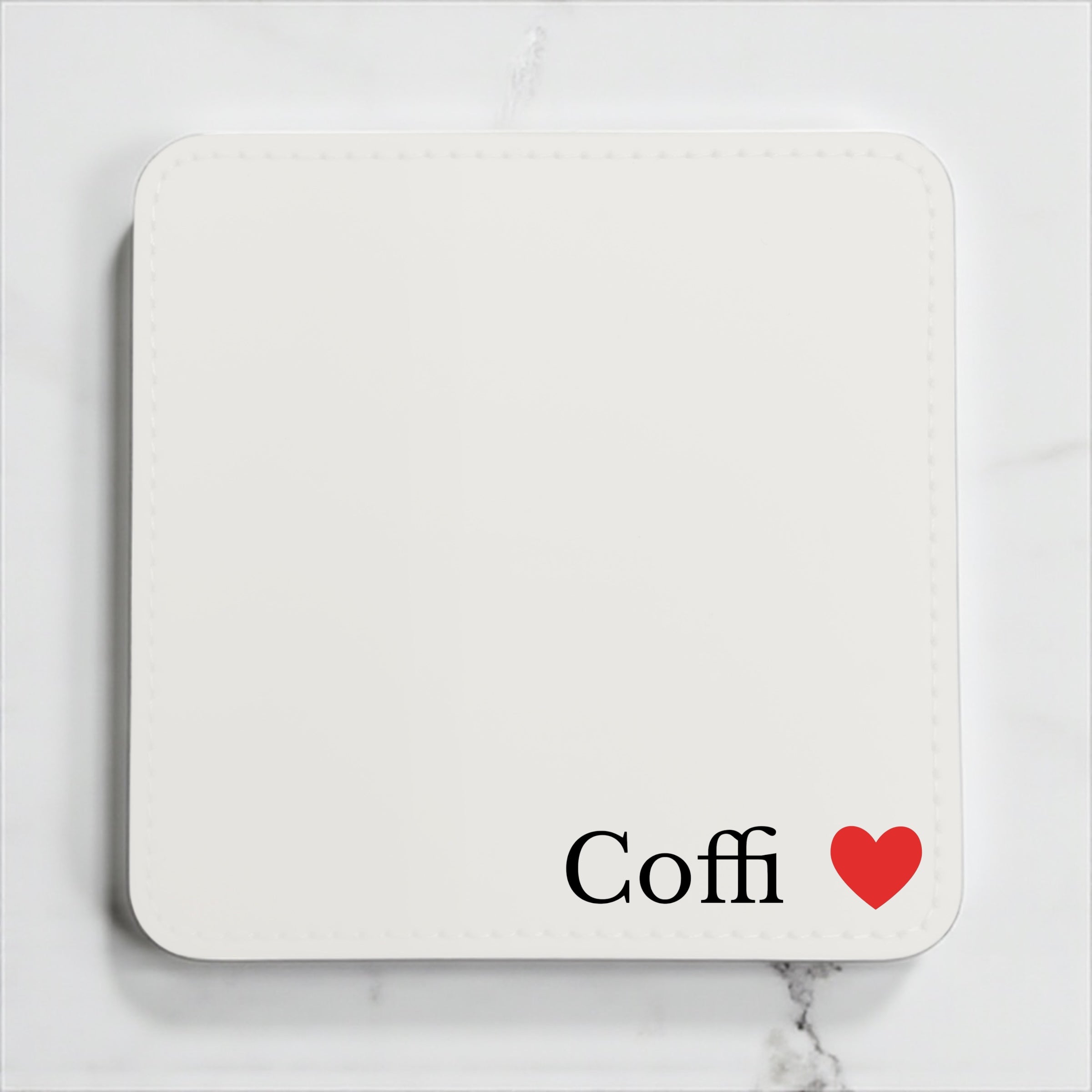 Coffi and Te Coaster Set