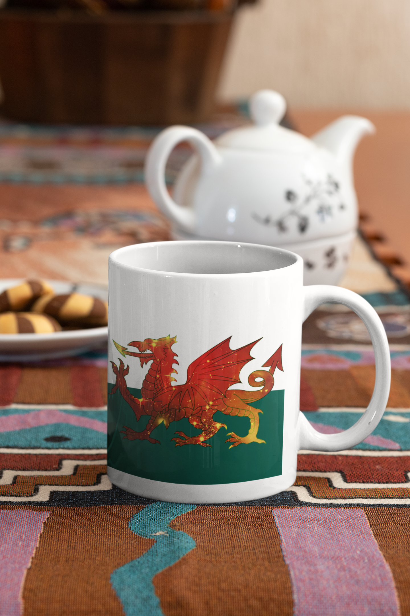 Mwg Cosmos y Ddraig Gymreig