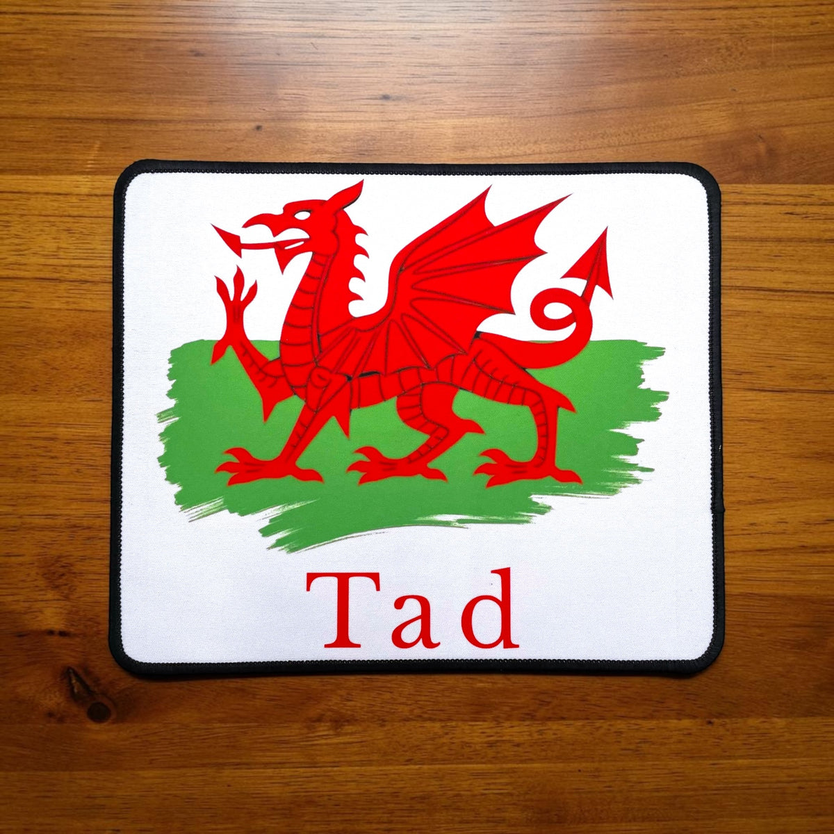 Welsh Dragon Tad Mouse Mat