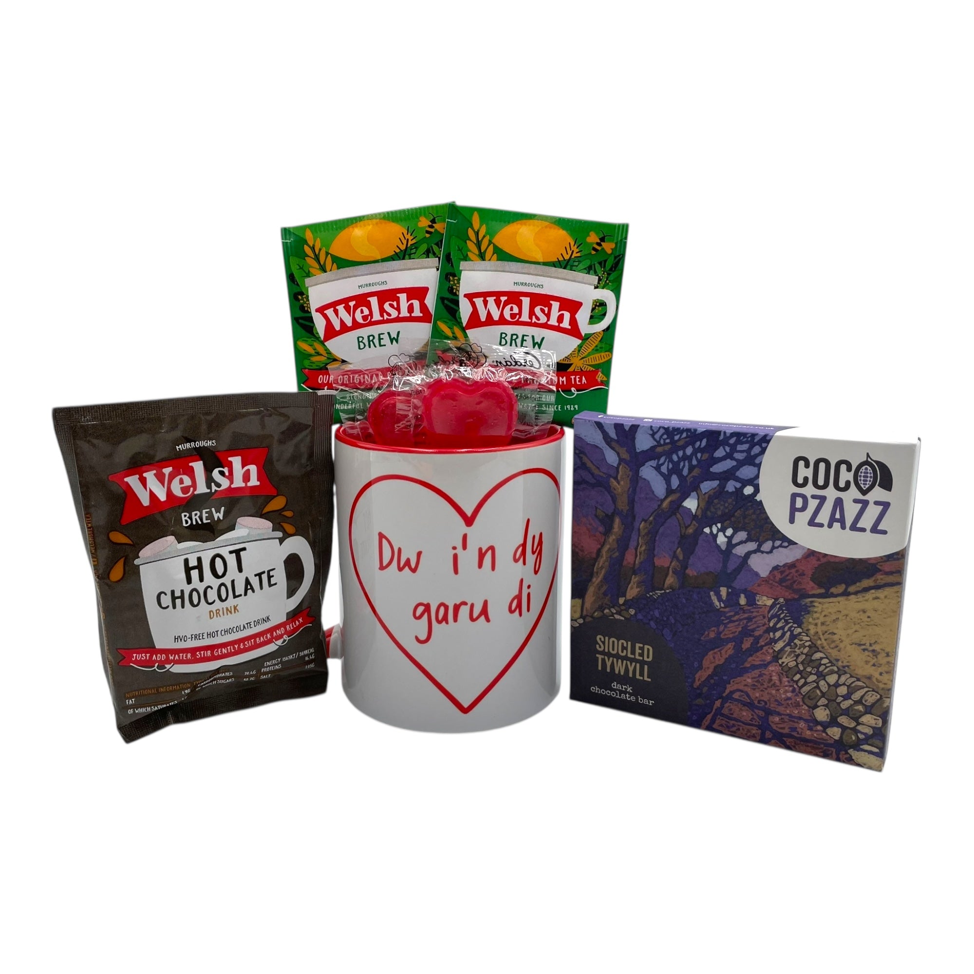 I Love You 'Dw i'n Di Garu Di'  Gift Set