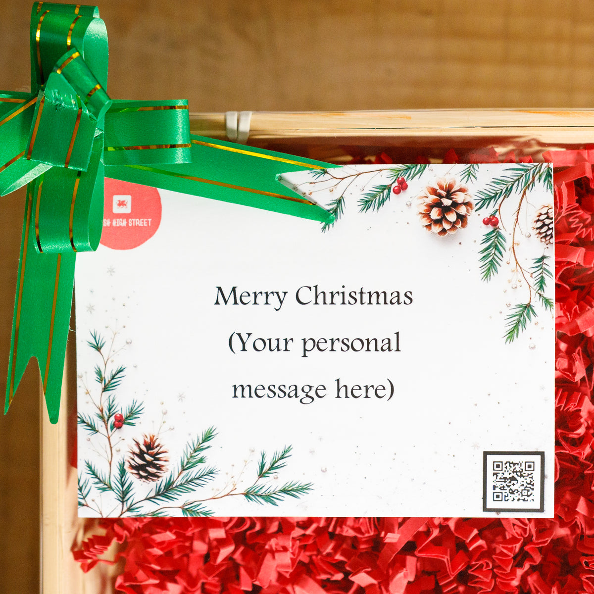 Christmas Welsh Hamper - The Christmas Bara Brith and Welsh Cake Hamper Food & Drink Gift Set