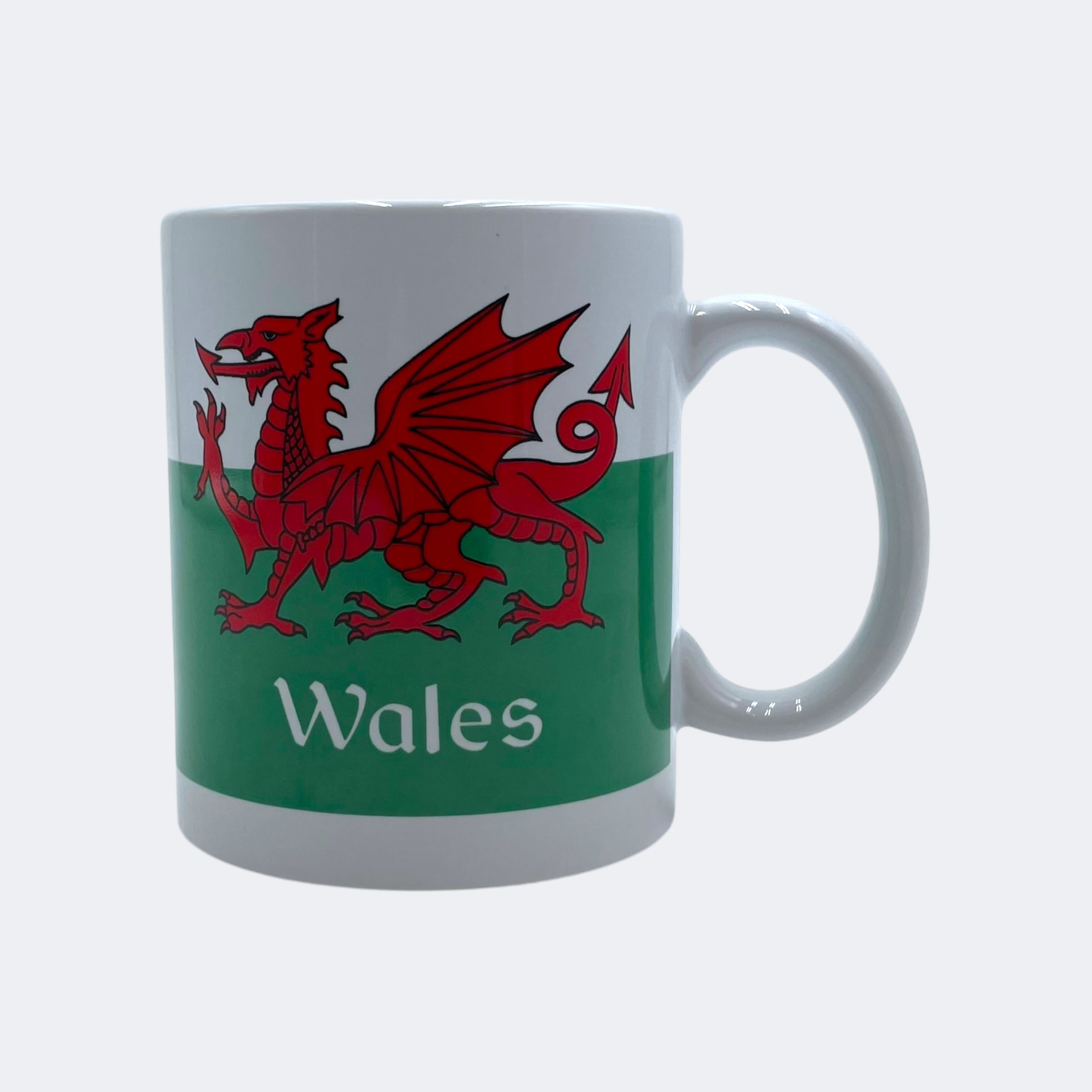 Welsh Dragon 'Cymru' Traditional Flag Mug