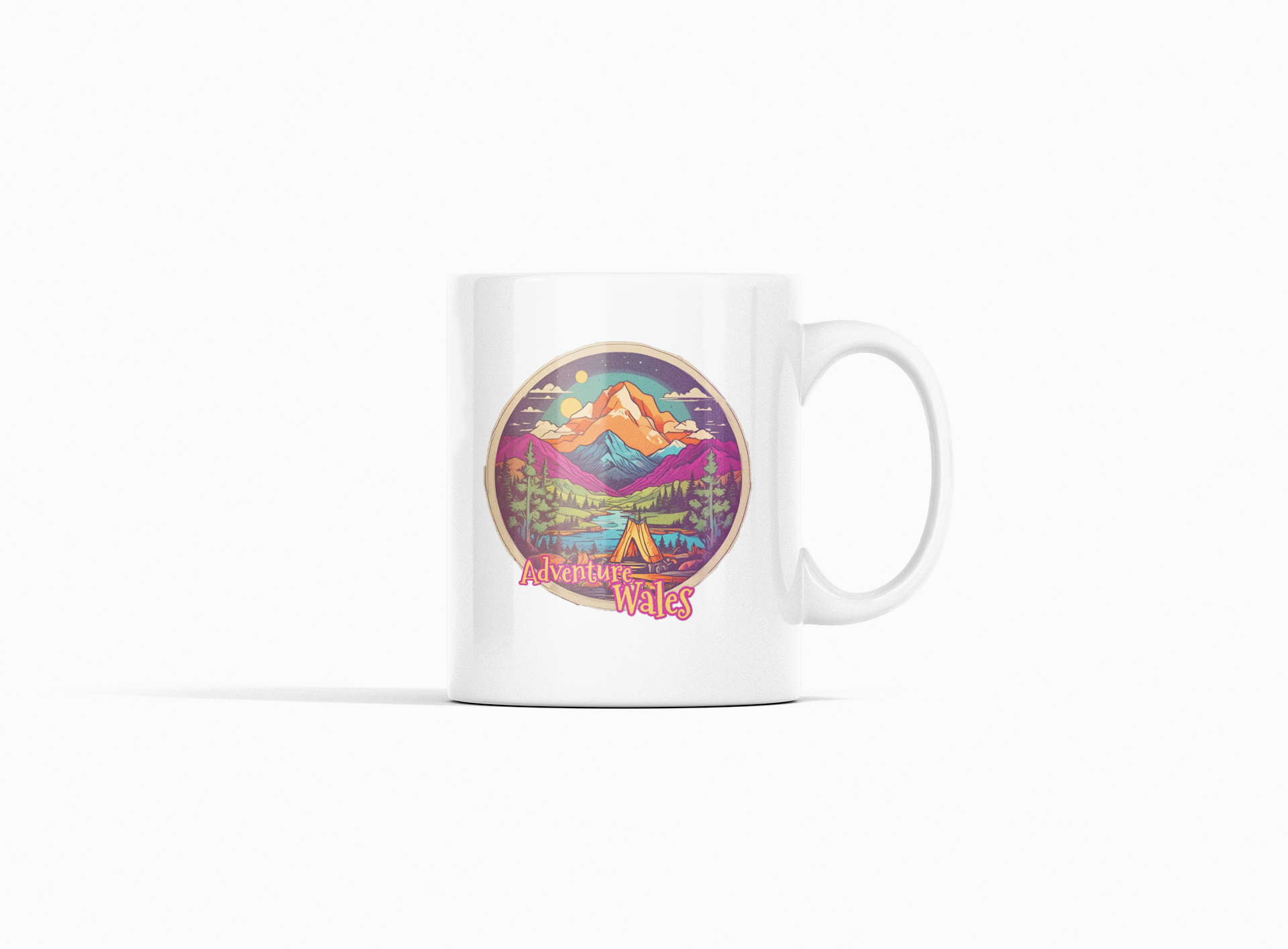 Adventure Wales Antur Cymru Mug