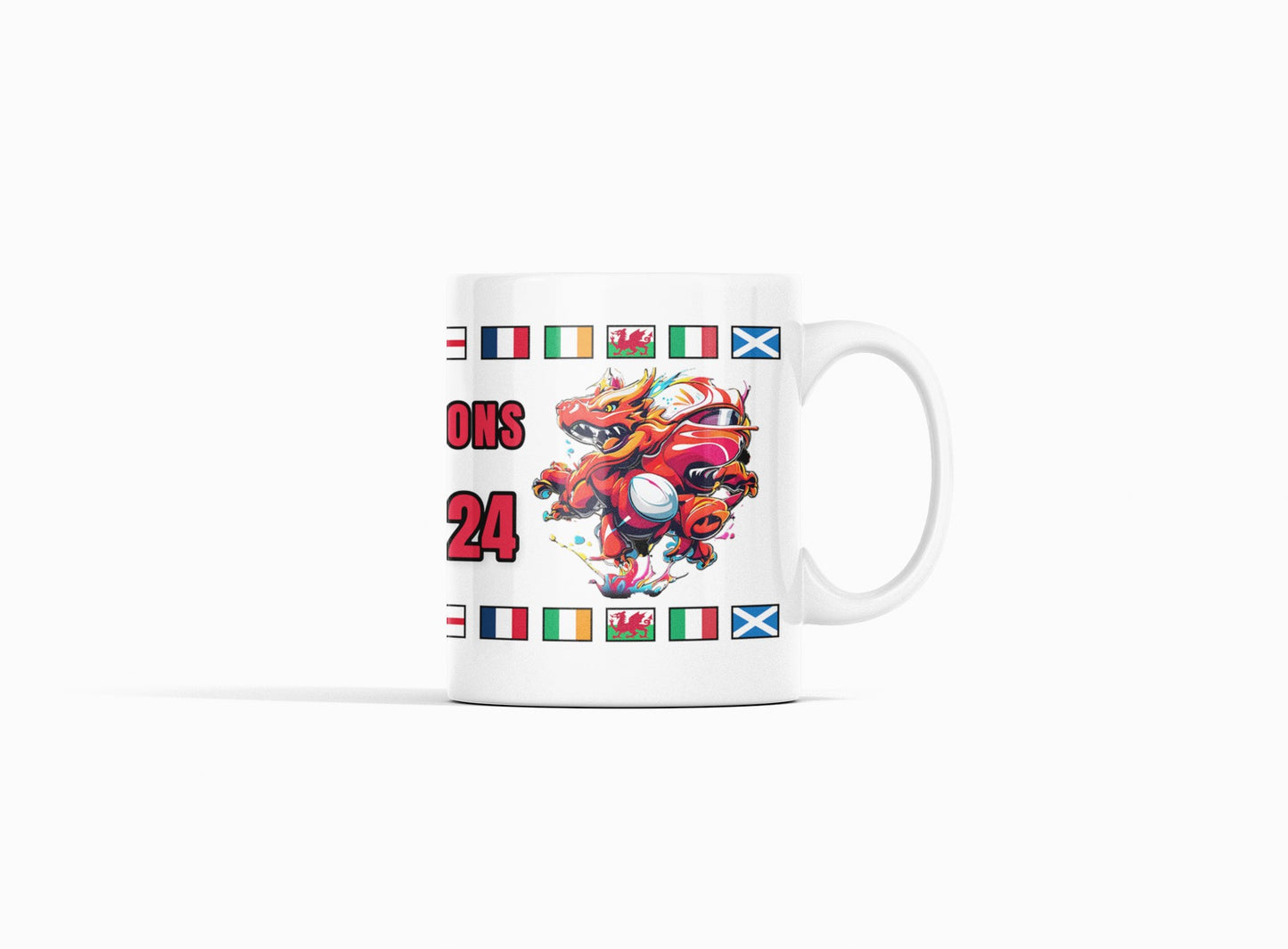 Six Nations Rugby Spirit of The Dragon Mug