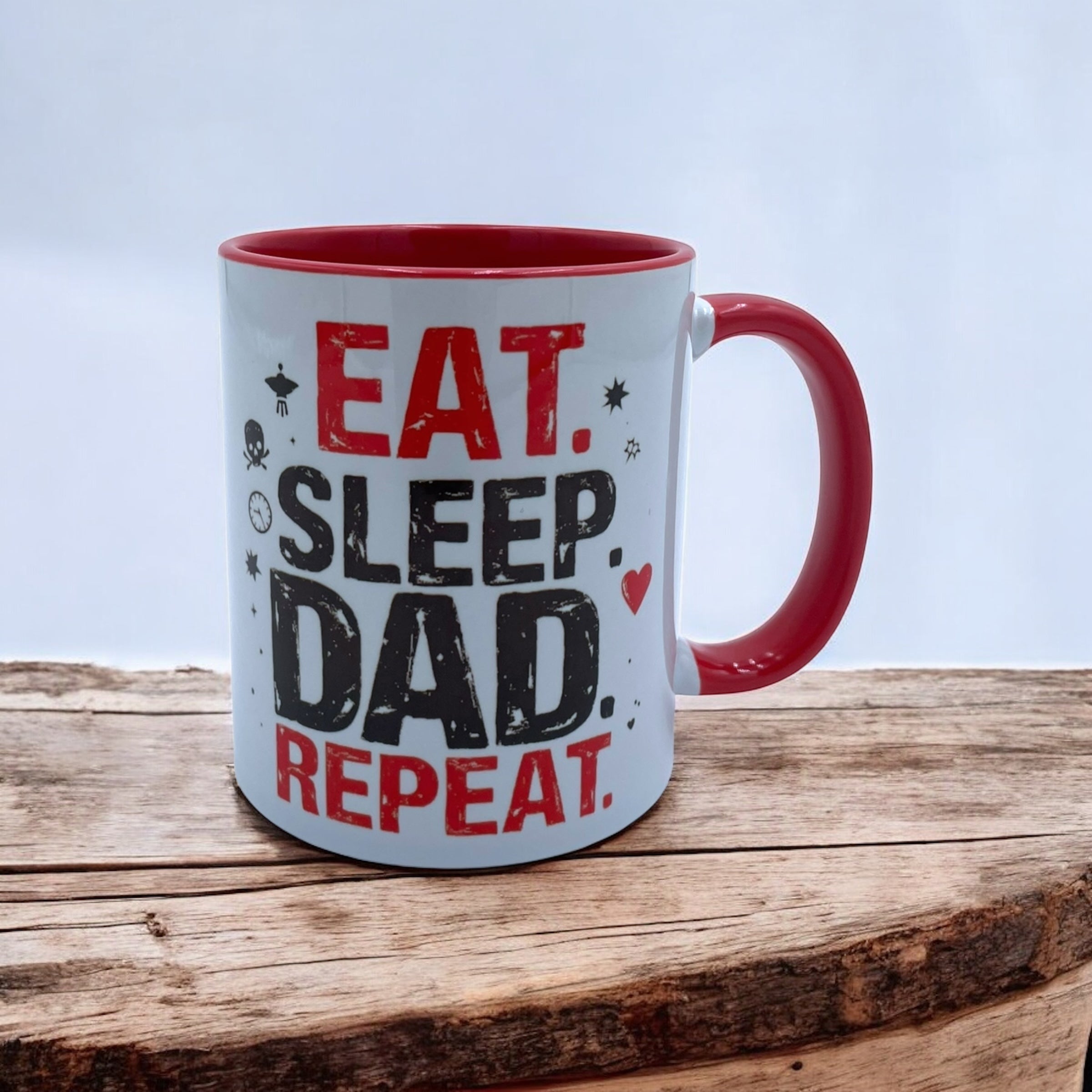 Eat. Sleep. Dad. Repeat. - Mug