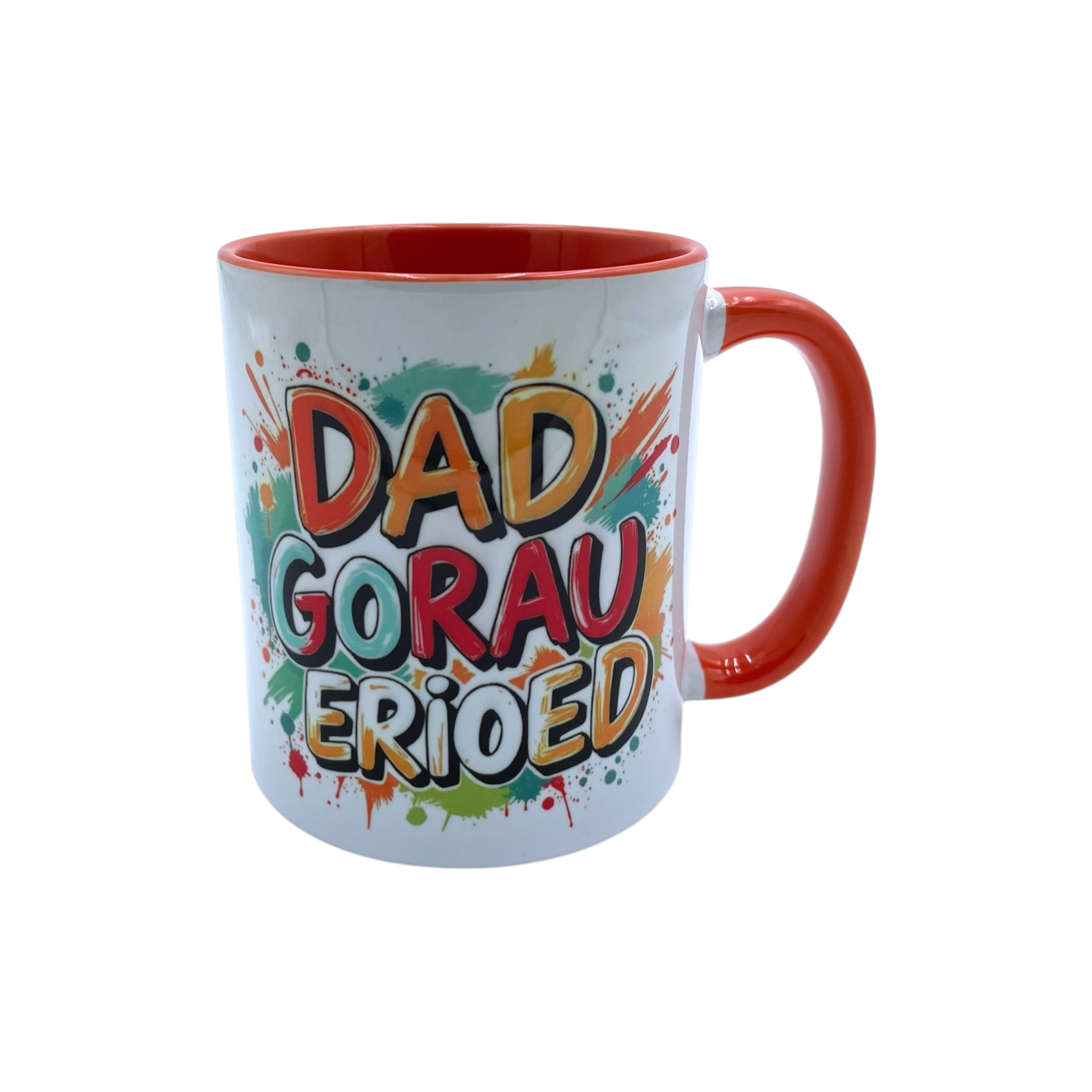 Dad Gorau Erioed - Orange Mug