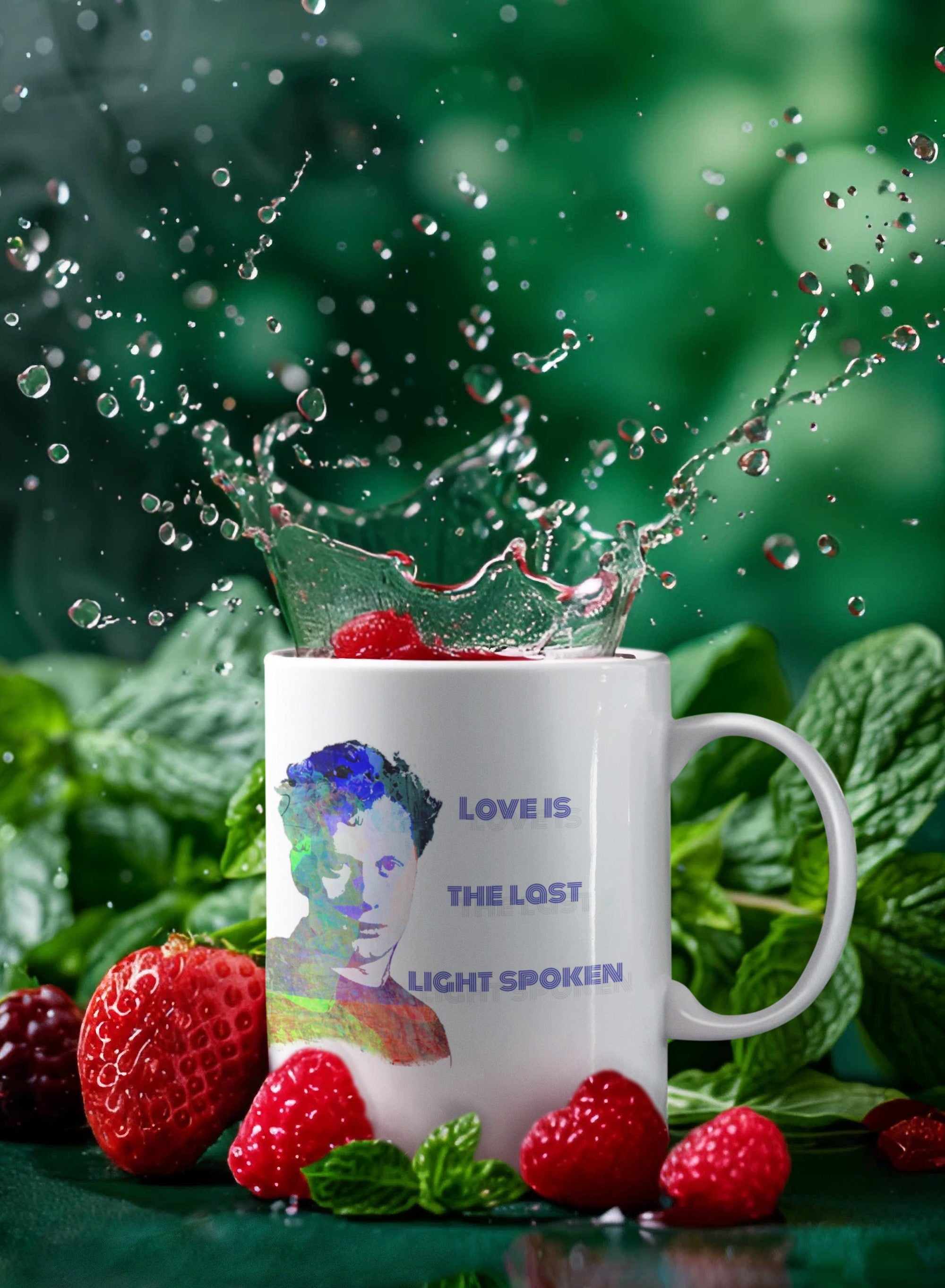 Dylan Thomas Last Light Mug