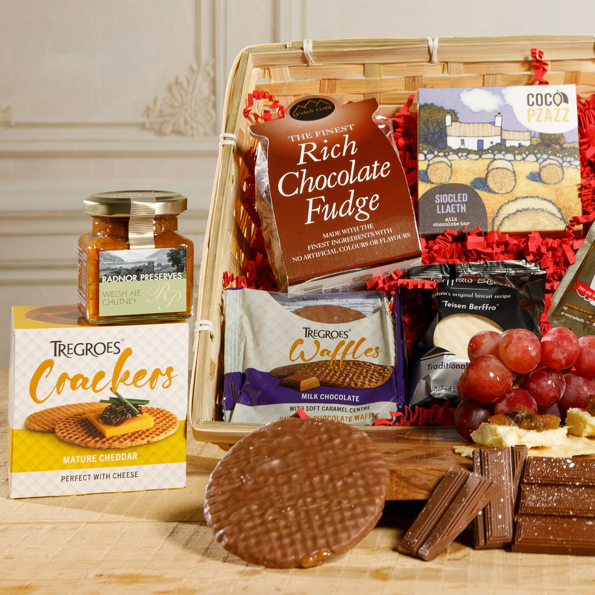 Welsh Hamper - Cheese & Chocolate Gift Set Food & Drink Gift Set