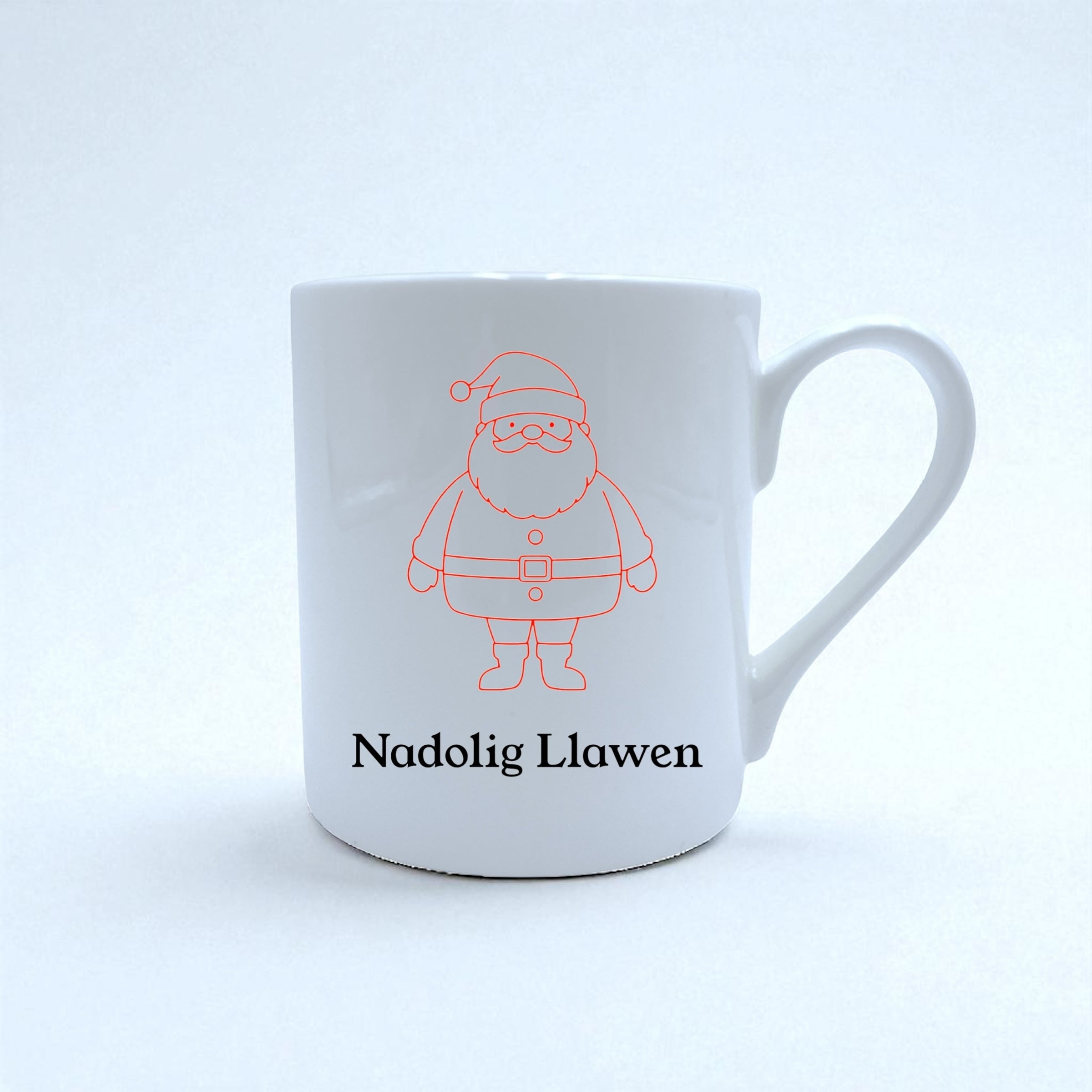 Nadolig Llawen Bone China Mug Set