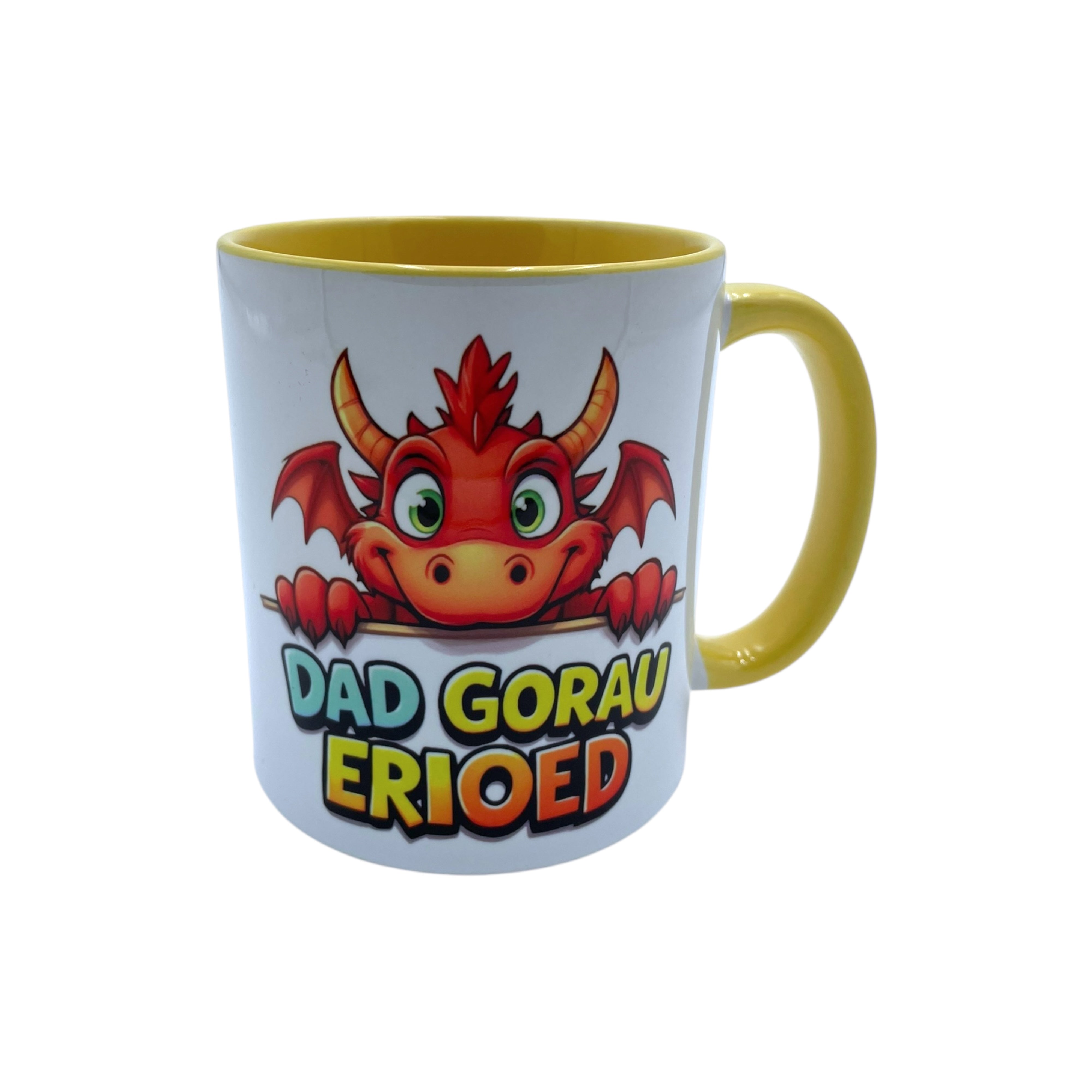 Dad Gorau Erioed - Yellow Mug