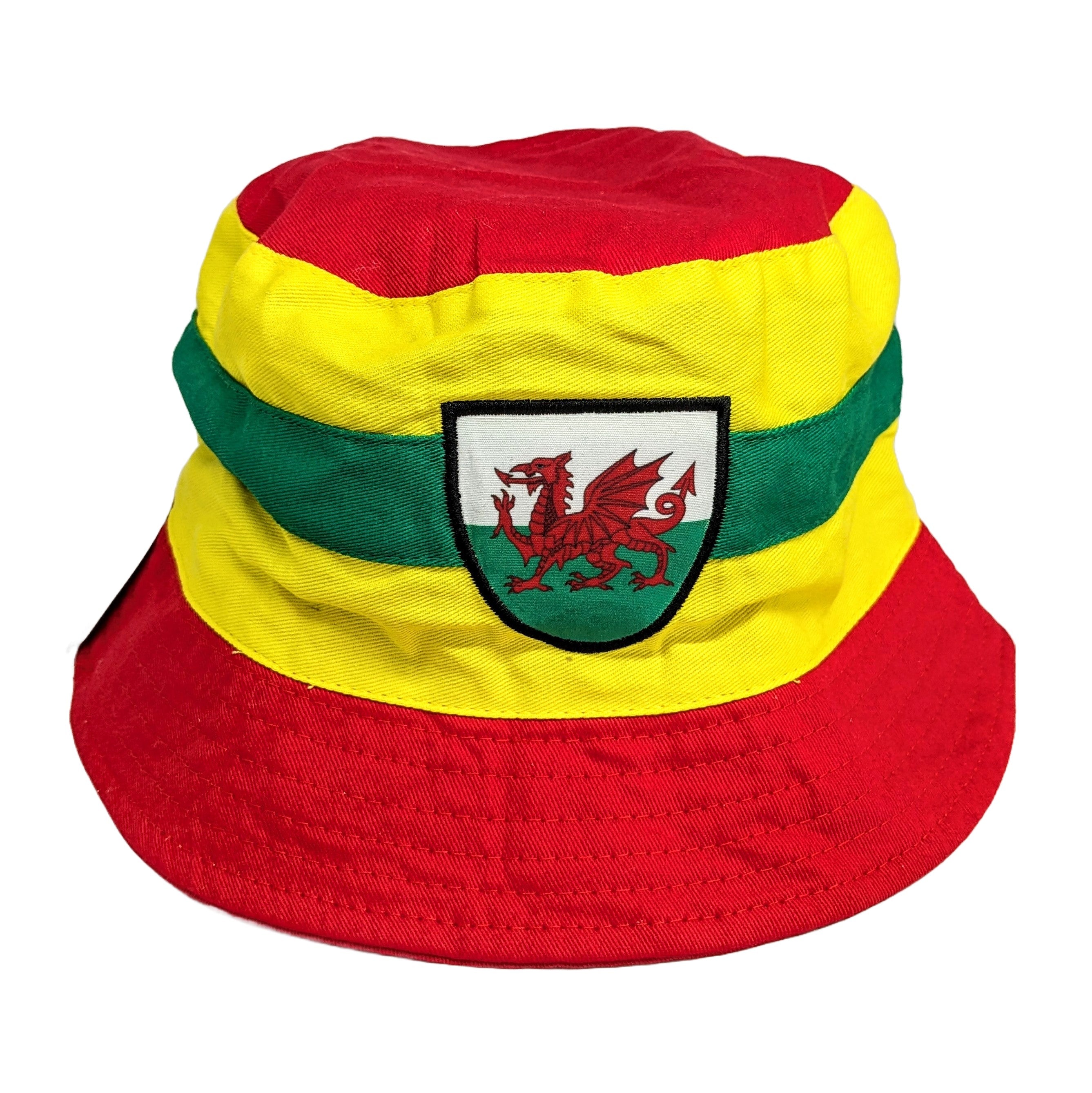 Welsh Gold Football Bucket Hat