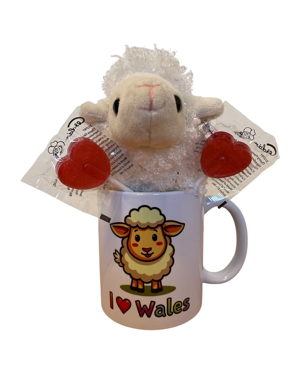 I Love Wales Sheep Mug Set