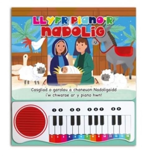 Book - Llyfr Piano'r Nadolig - Hardback