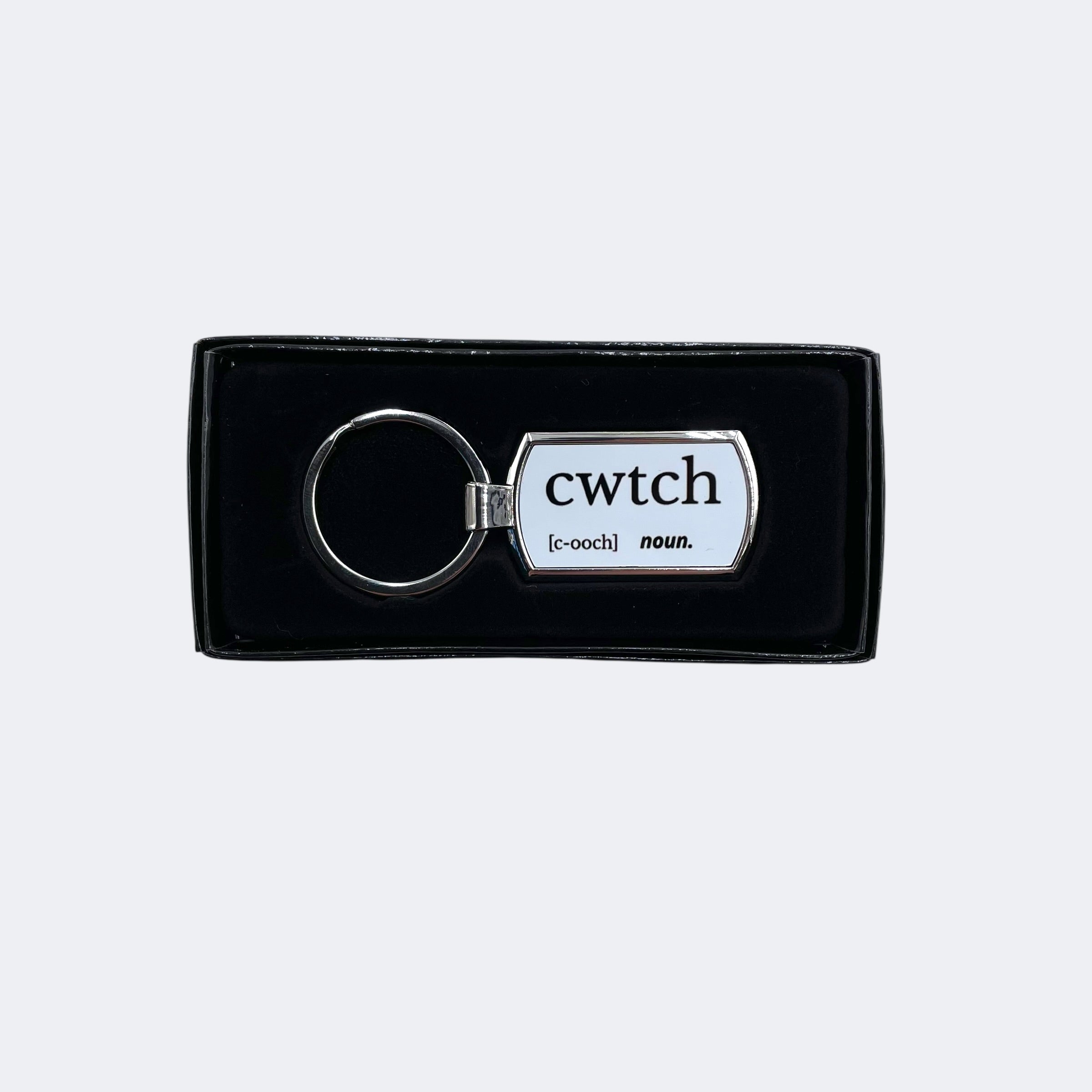 Cwtch - Noun Keyring