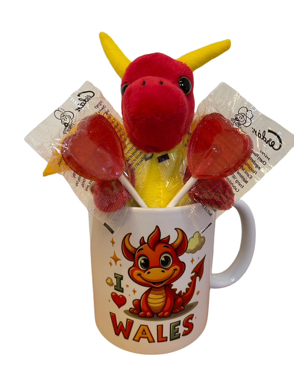 I Love Wales Dragon Mug Set