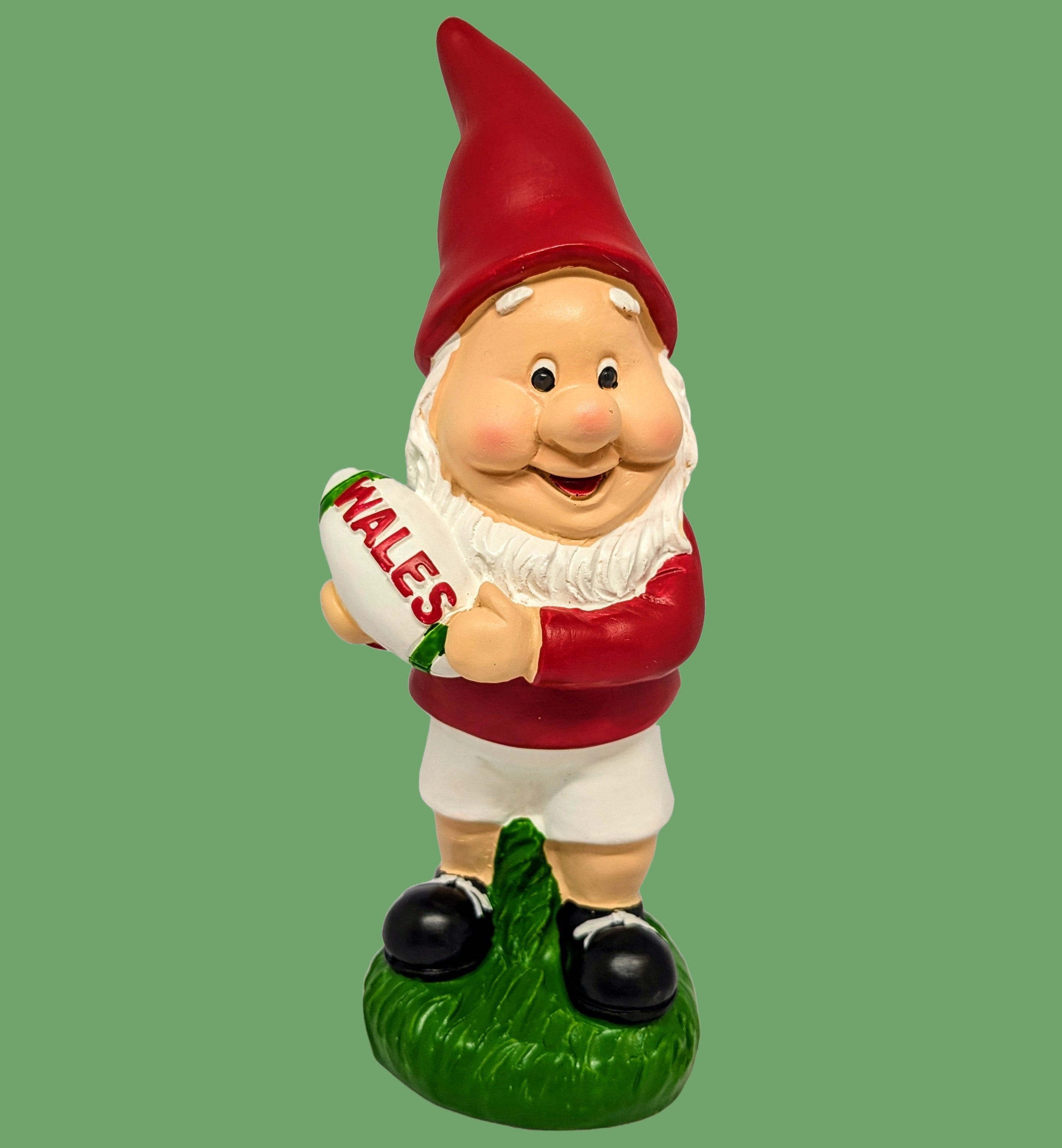 Wales Rugby Red Garden Gnome