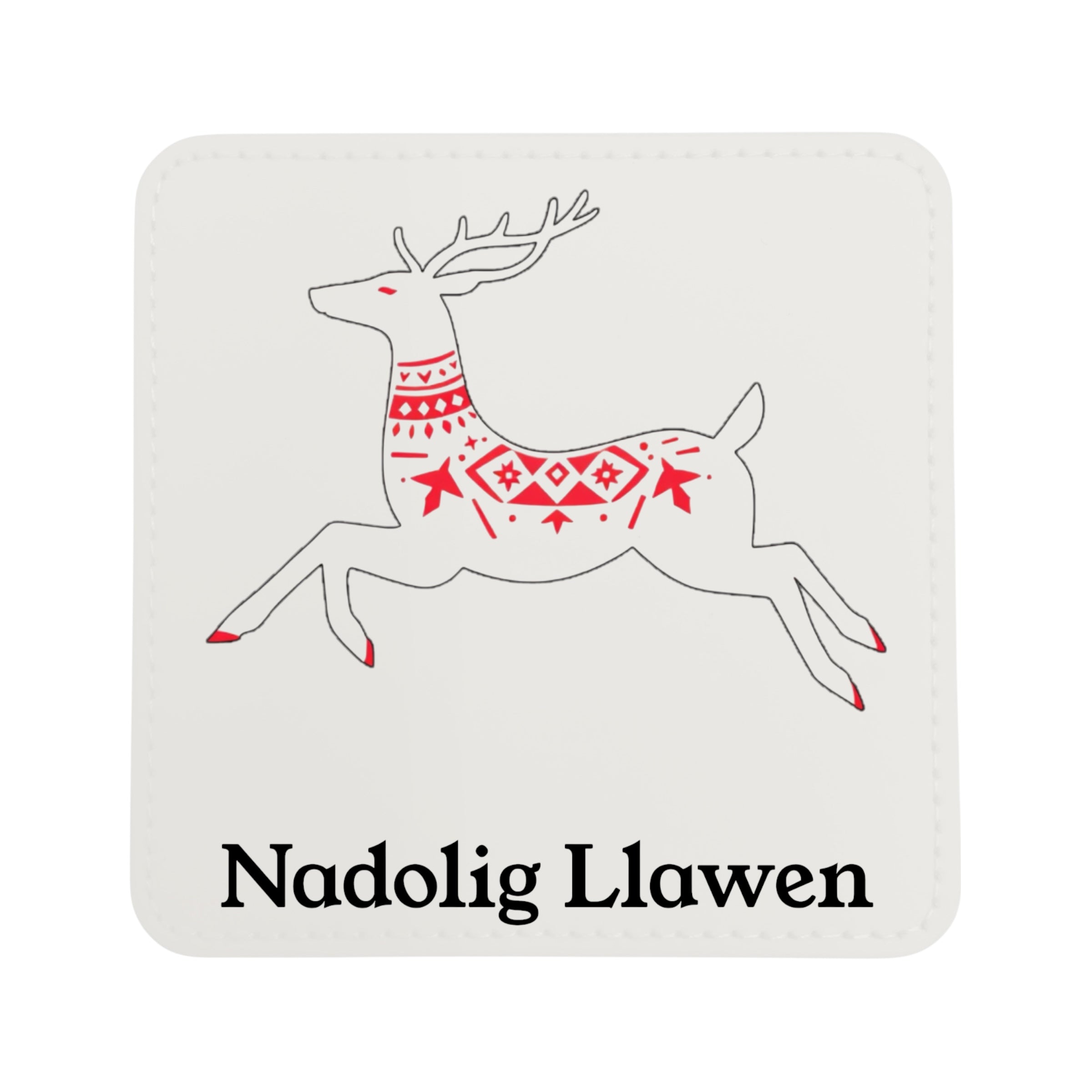 Nadolig Llawen Coaster Set