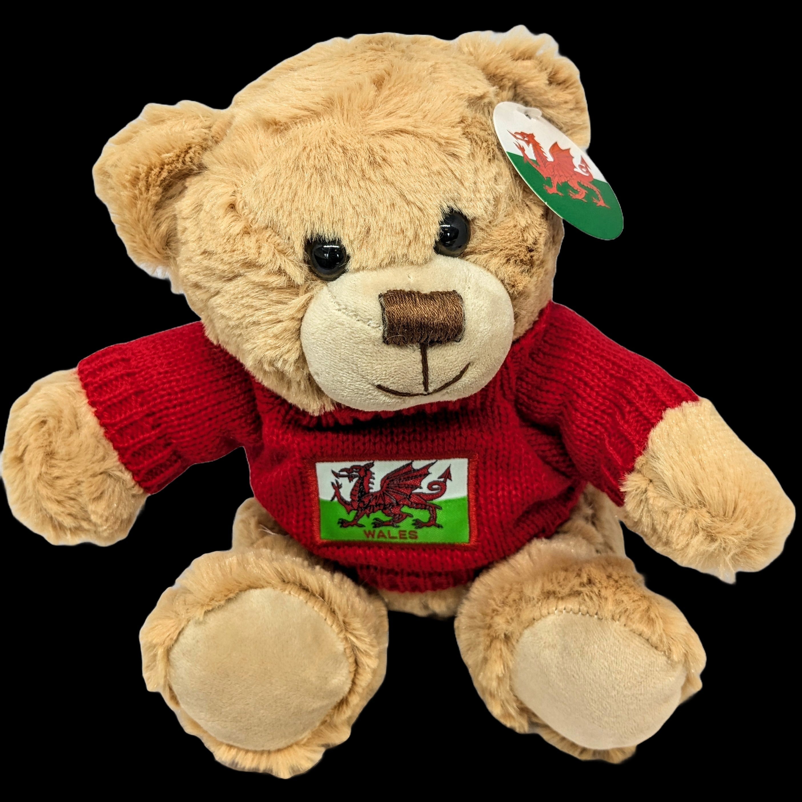 Tedi Bear Baner Ddraig Goch Cymru