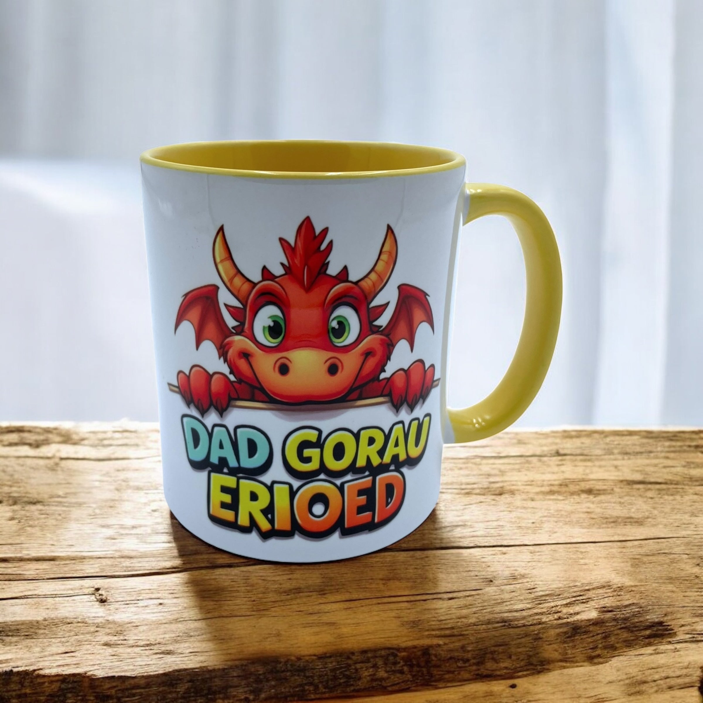 Dad Gorau Erioed - Yellow Mug