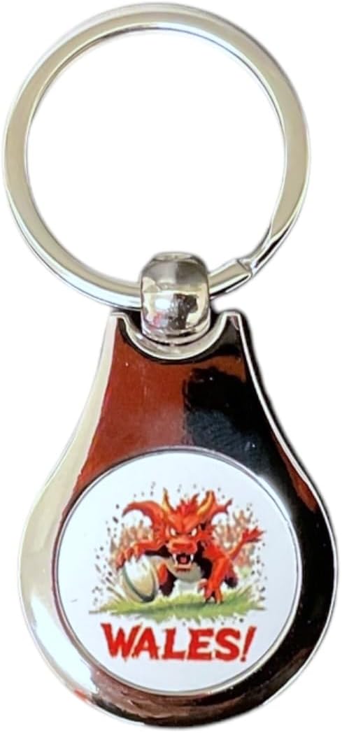 WALES! - Rugby Nations Key Ring