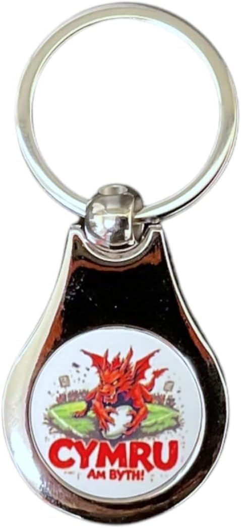 Cymru Am Byth! - Rugby Nations Key Ring