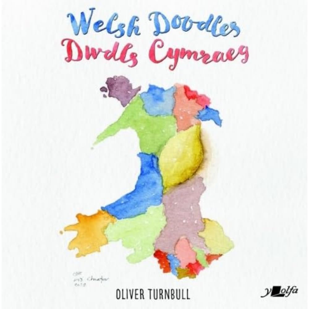 Book - Welsh Doodles; Dwdls Cymraeg - Hardback