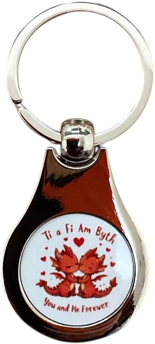 You and Me Forever - Ti a Fi Am Byth Keyring