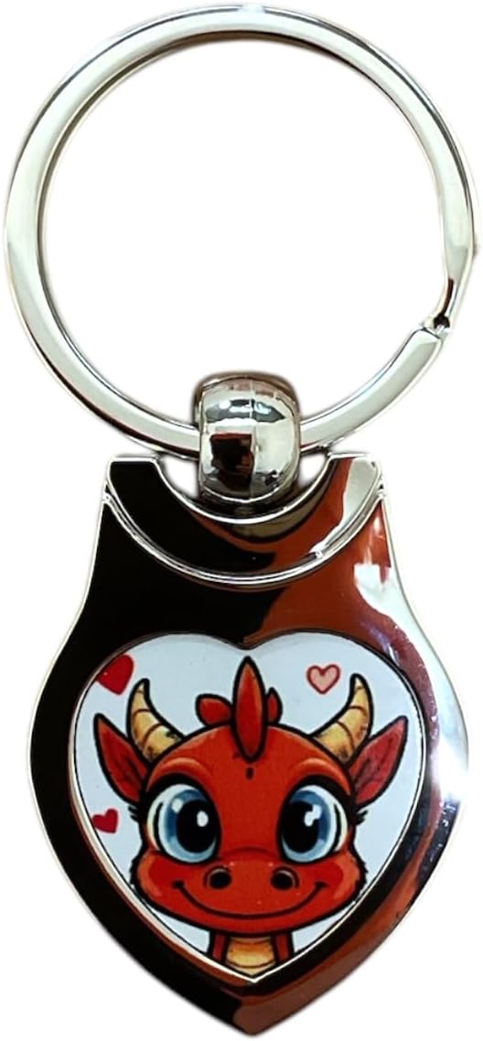 Love Dragon - Keyring