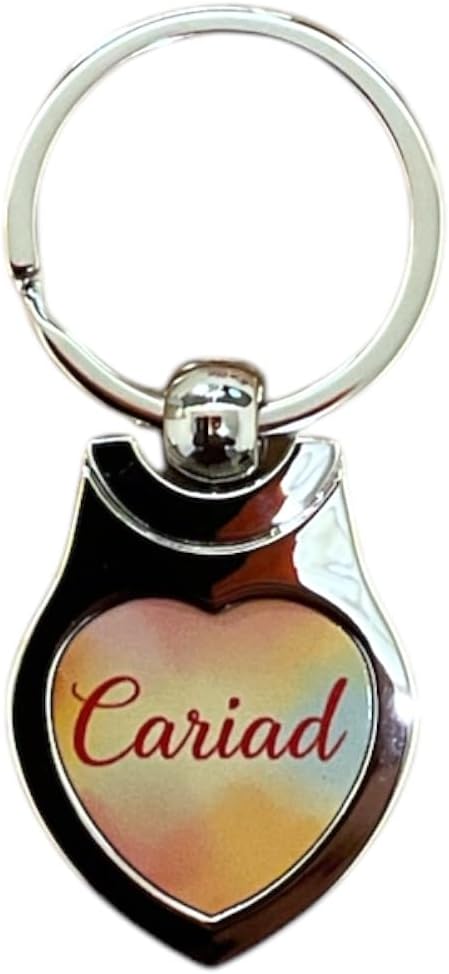 Welsh Love Cariad - Keyring