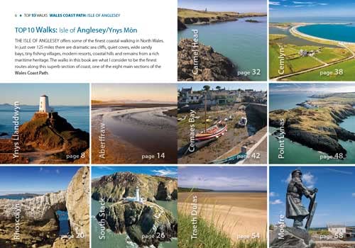 Book - Isle of Anglesey Top 10 Walks: Circular walks along the Wales Coast Path - Paperback