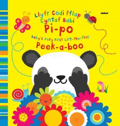 Book - Llyfr Codi Fflap Cyntaf Babi Pi-po / Baby's Very First Lift the Flap Peekaboo - Hardback