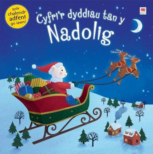 Book - Cyfri'r Dyddiau tan y Nadolig - Hardback