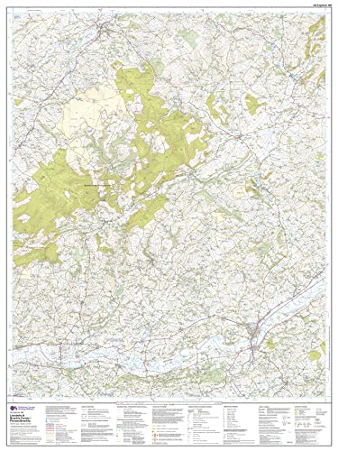 Map - OS Explorer 186 Llandeilo a Choedwig Brechfa/Fforest Brechfa