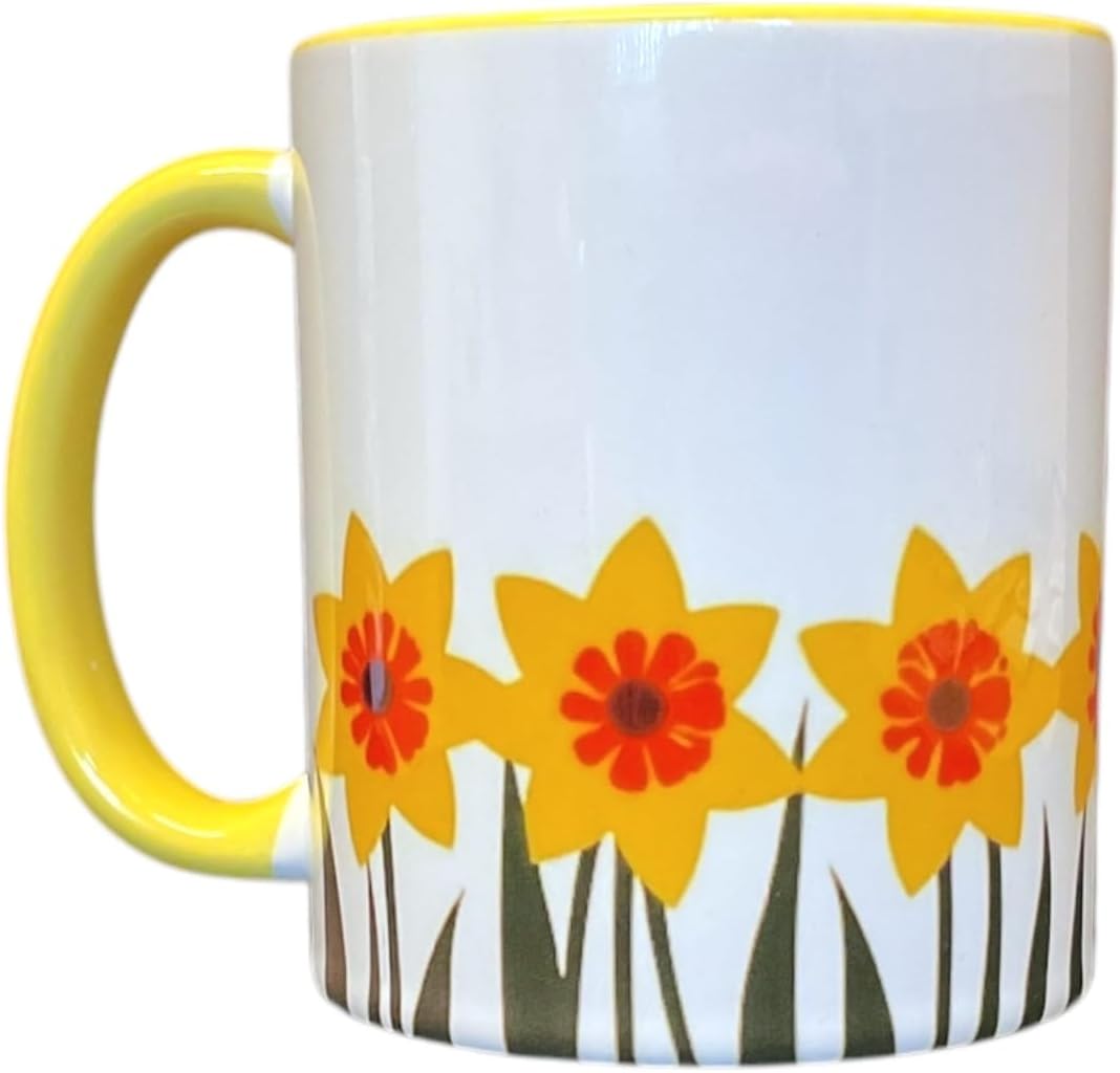 Daffodil Flower Mug