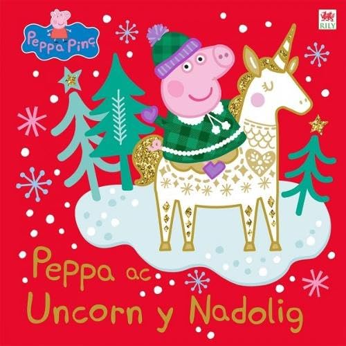 Book - Peppa ac Uncorn y Nadolig - Paperback