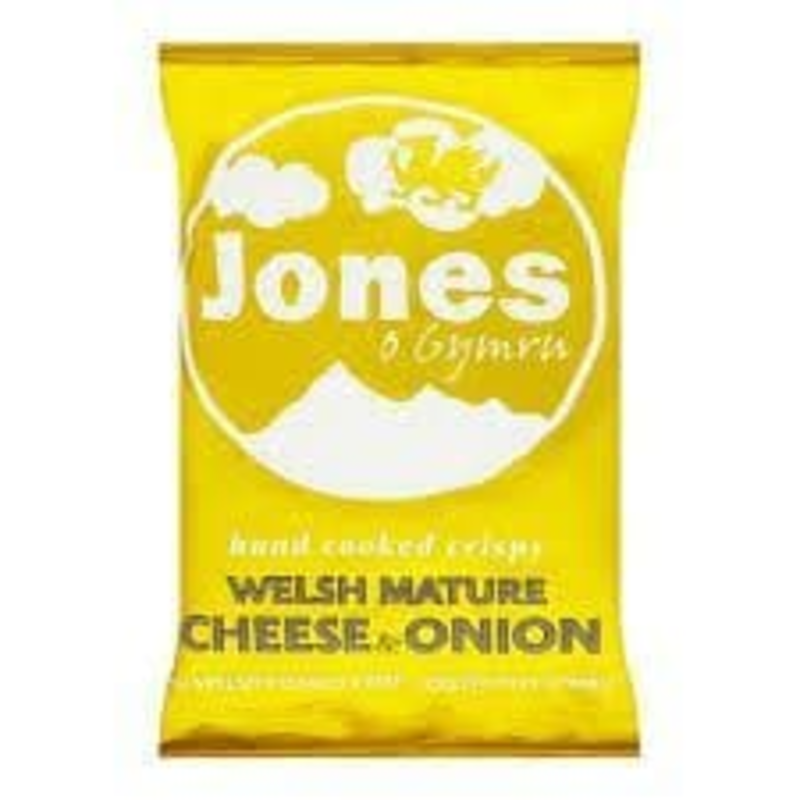 Jones Welsh Mature Cheese & Onion Crisps