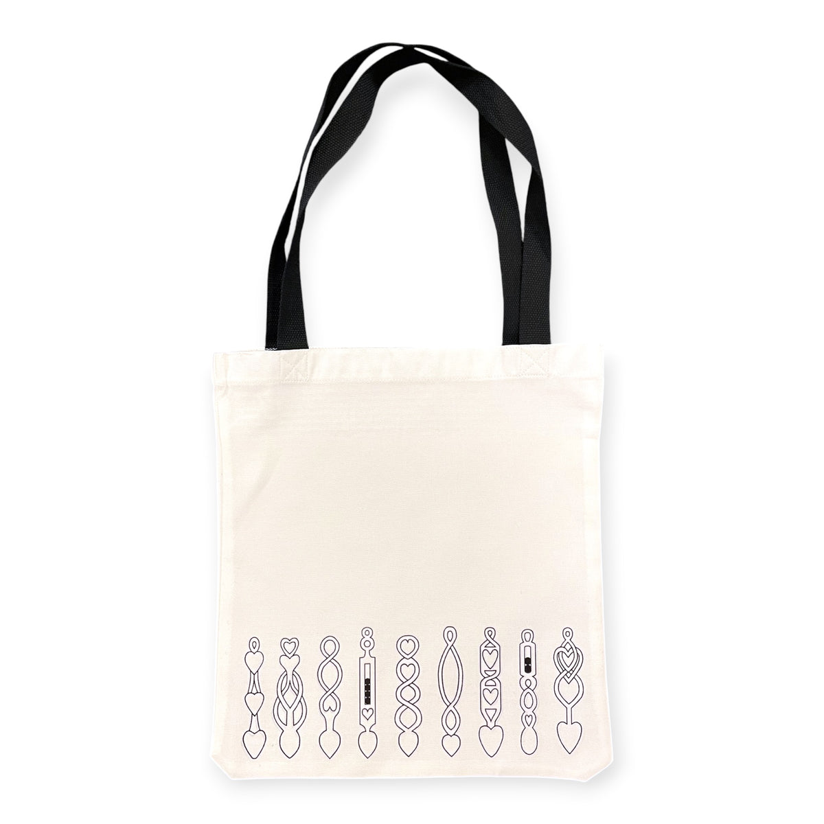 Welsh Love Spoon Tote Bag - Traditional Welsh heritage Design Shopping Bag