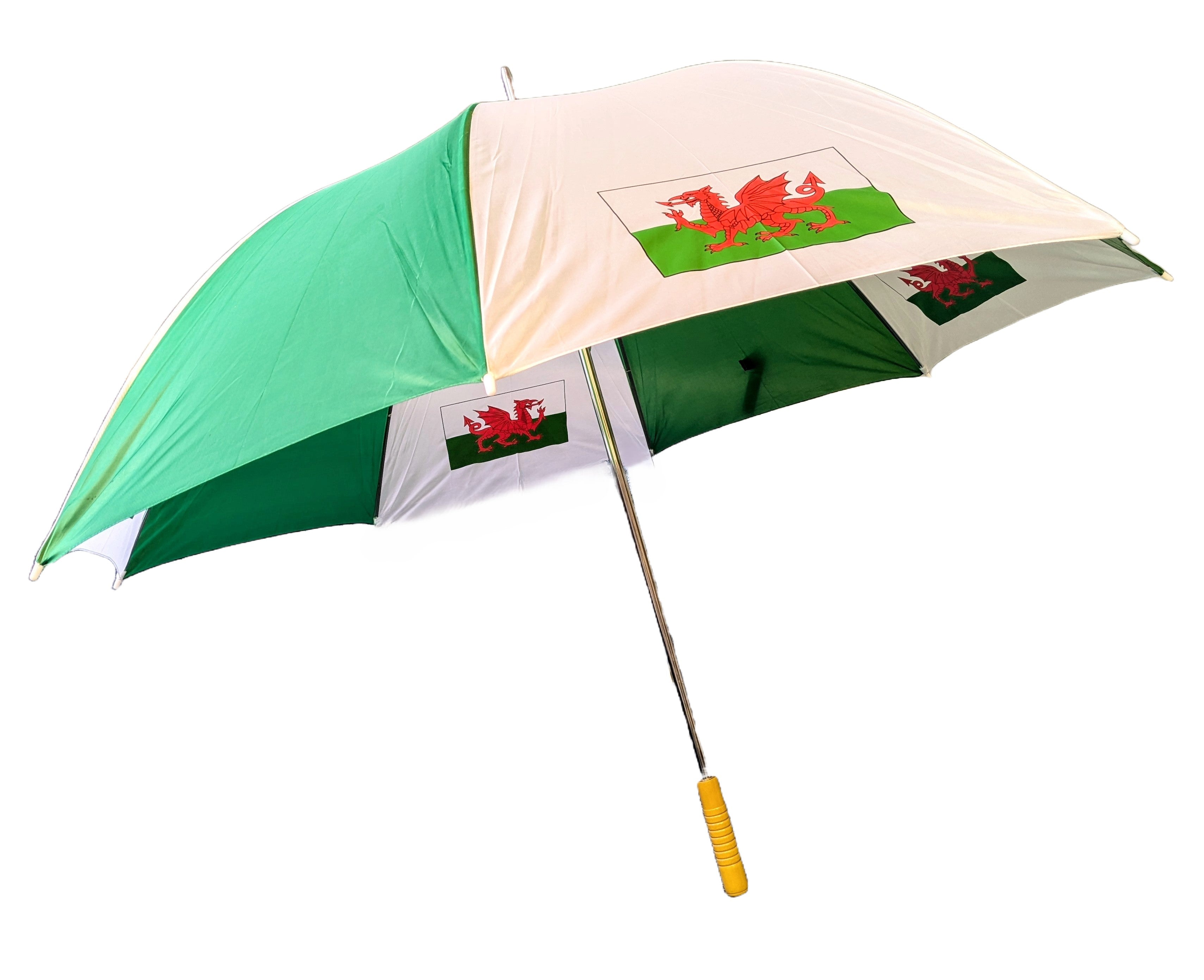 Wales Red Dragon Flag Golf Umbrella