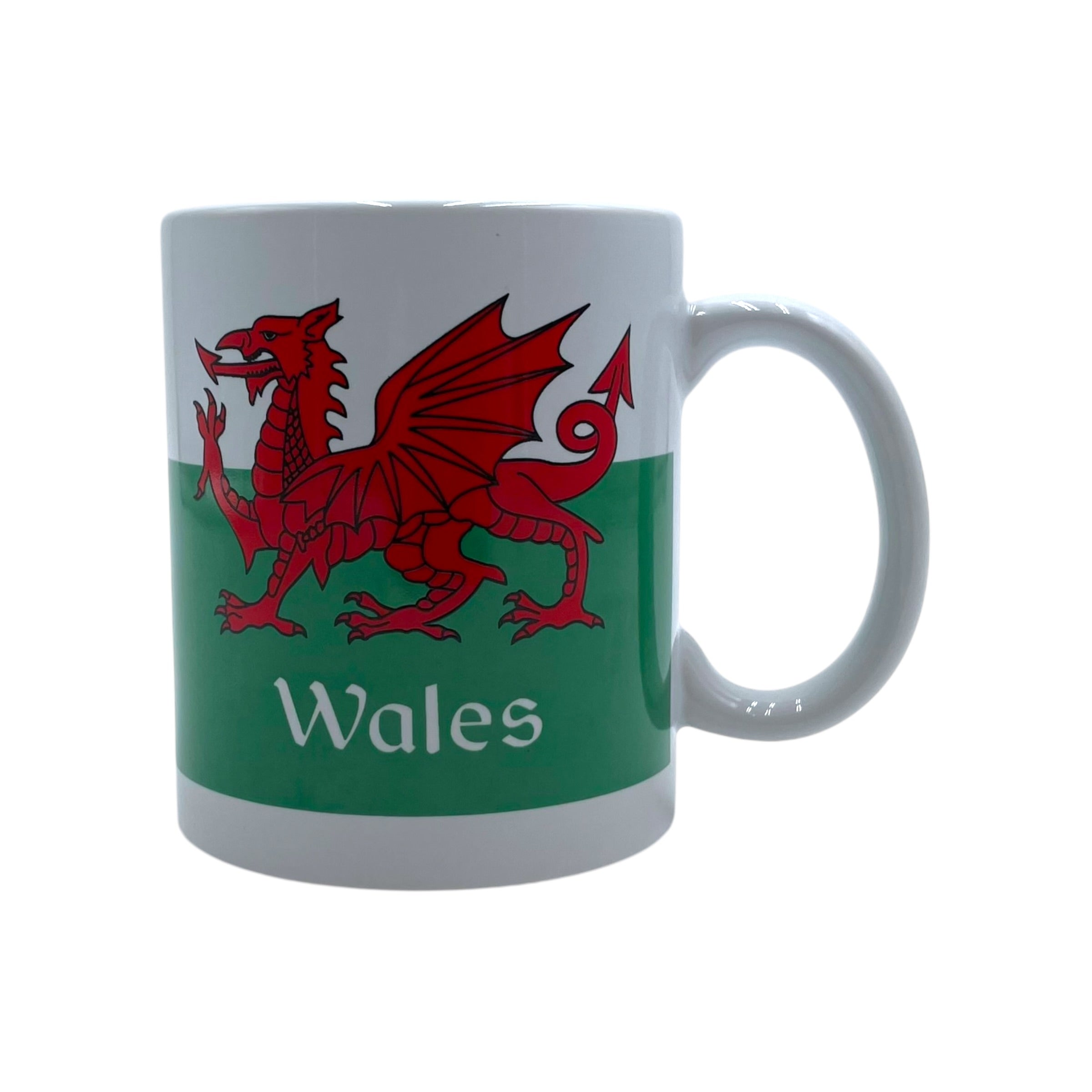 Welsh Dragon 'Cymru' Traditional Flag Mug