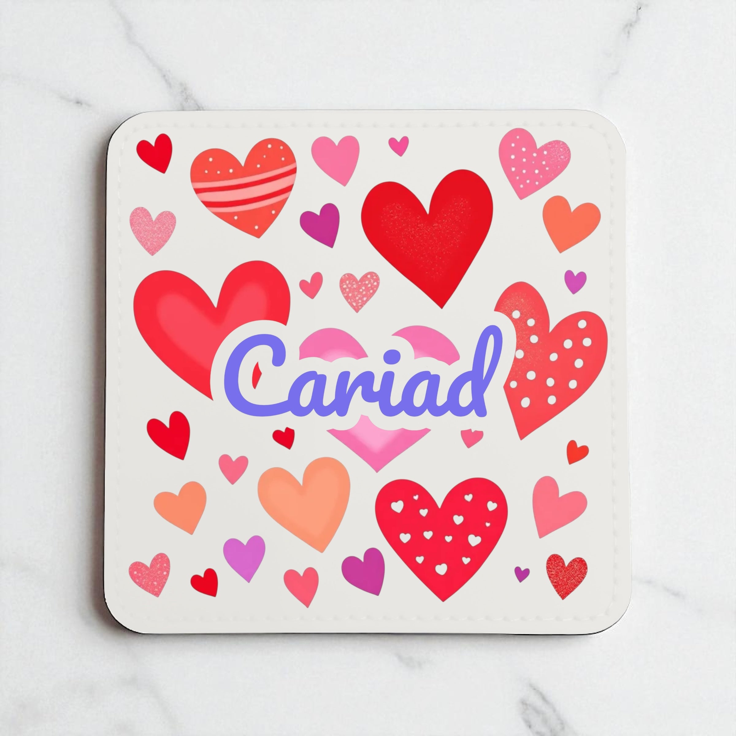 Cariad Hearts Coaster Set
