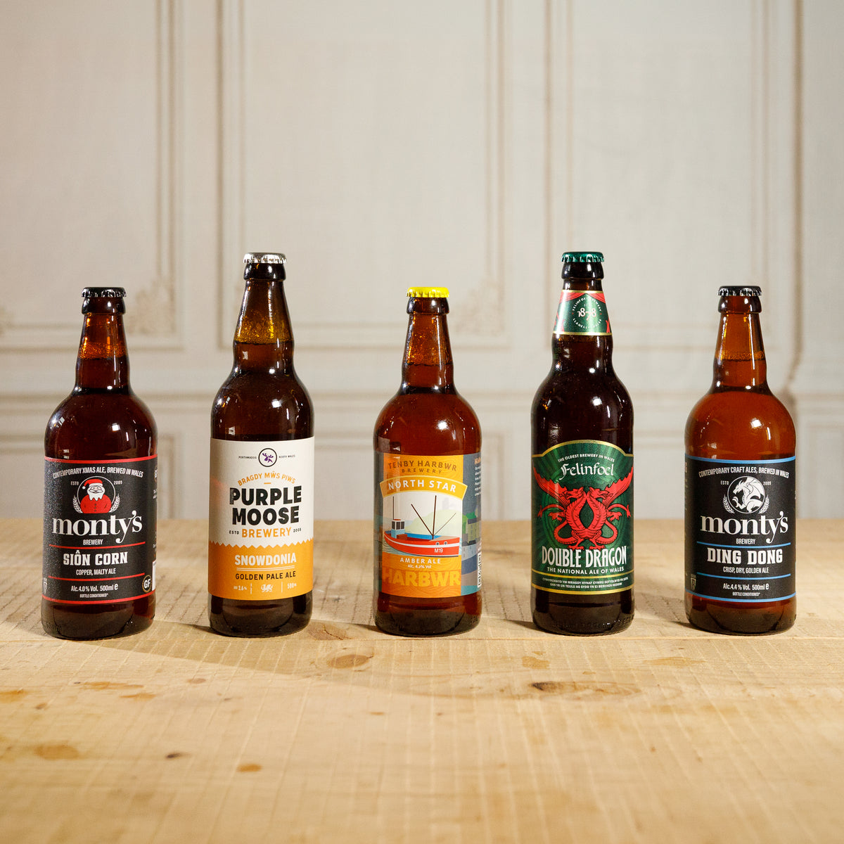 Christmas Taste of Wales Ale Gift Hamper Food & Drink Gift Set