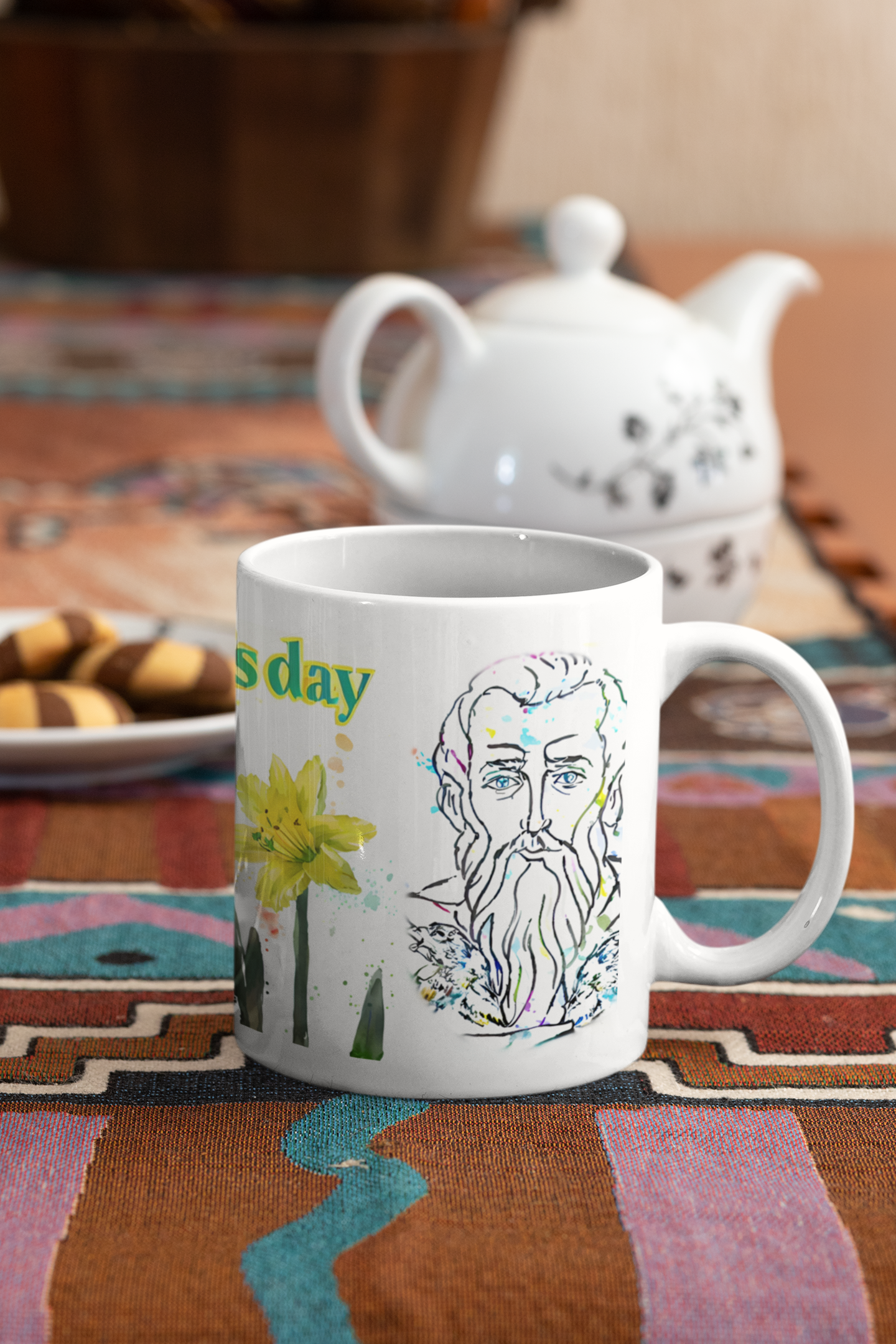 St David's Day - Two Portraits Mug