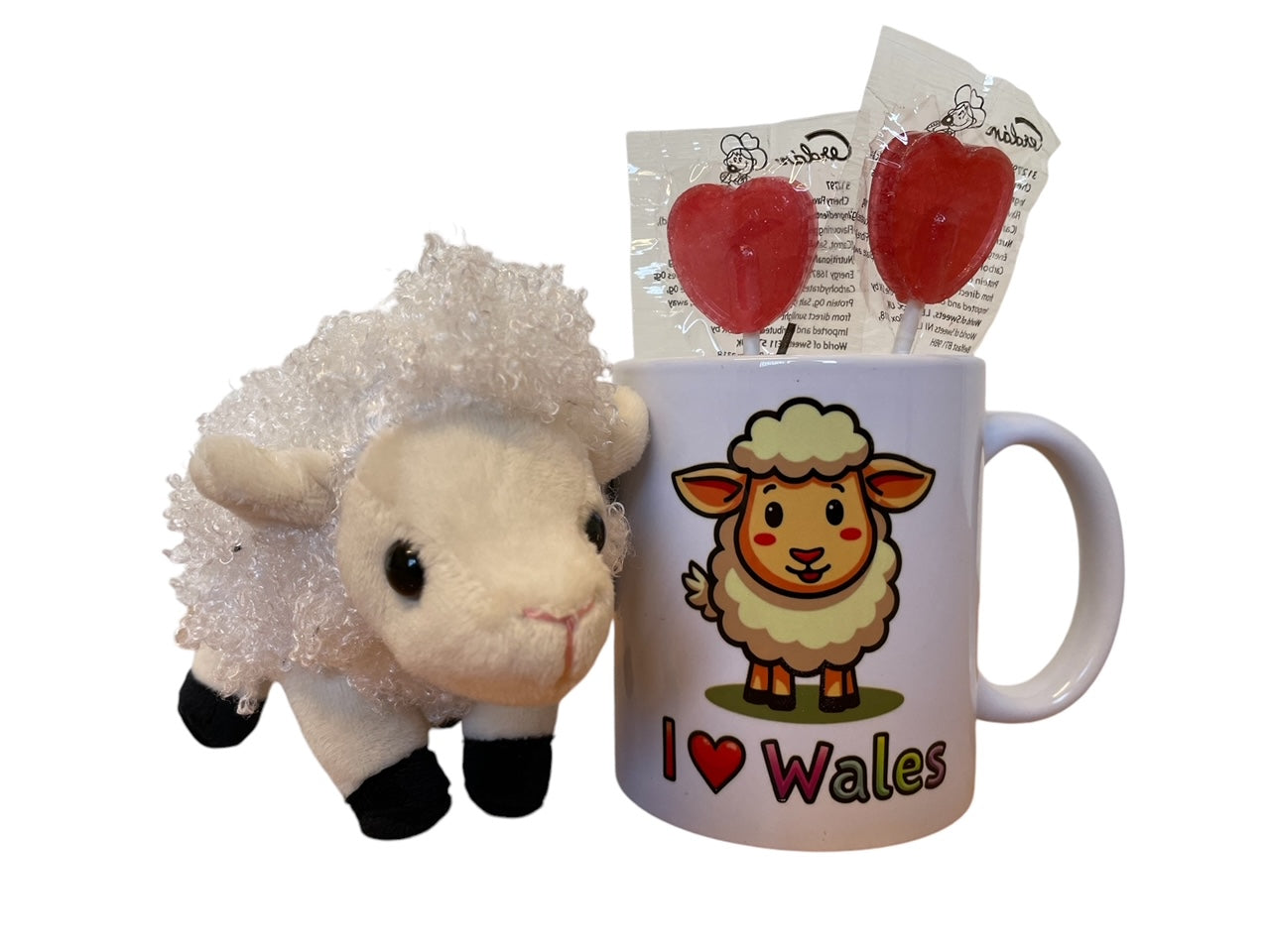 I Love Wales Sheep Mug Set