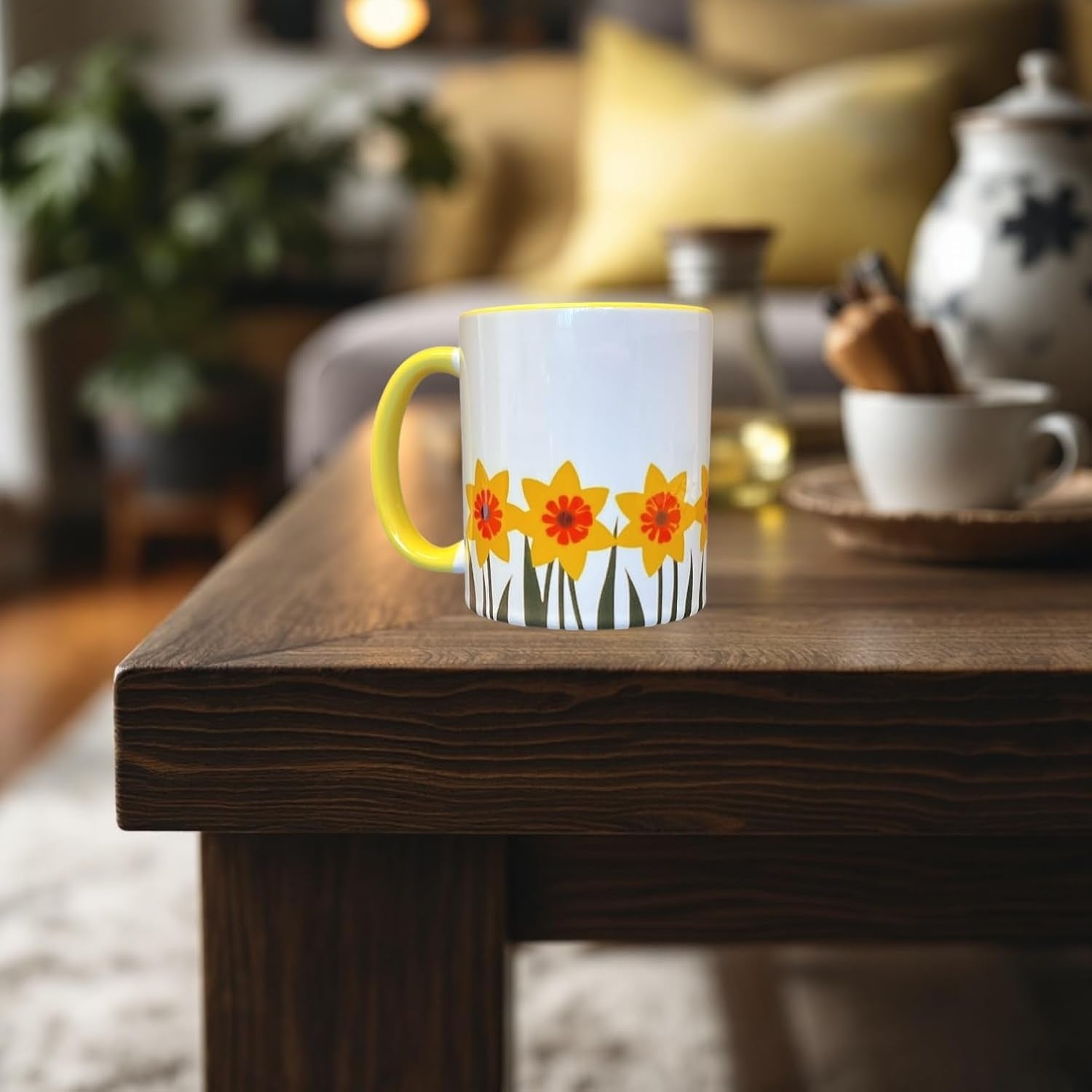 Daffodil Flower Mug